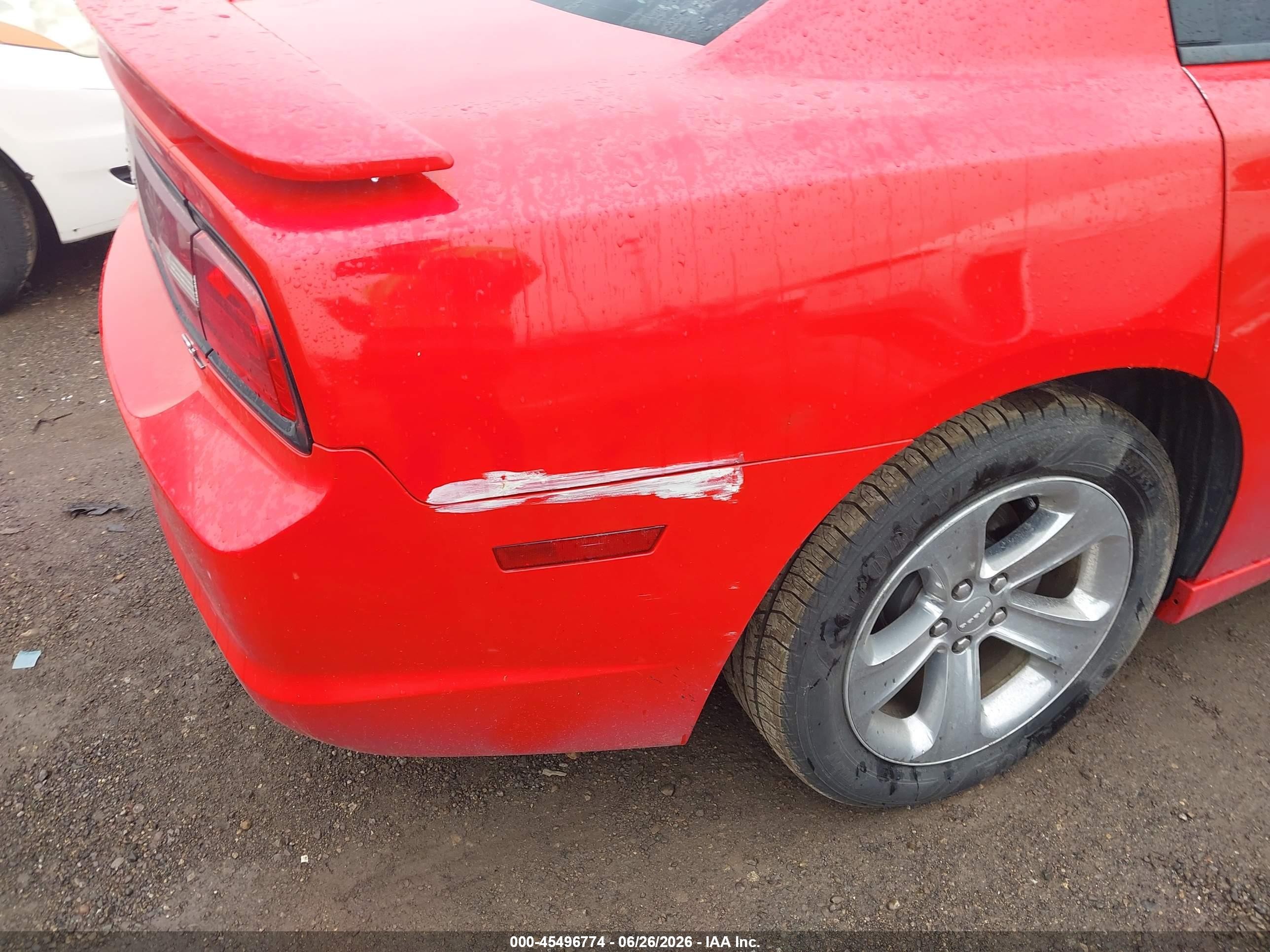 2014 Dodge Charger R/t Plus Red vin: 2C3CDXCT3EH342954