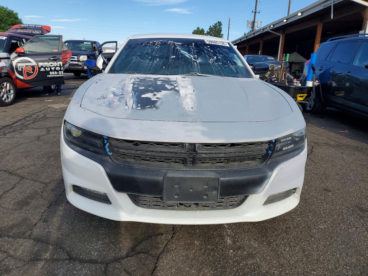 2015 Dodge Charger R/t White vin: 2C3CDXCT3FH727979