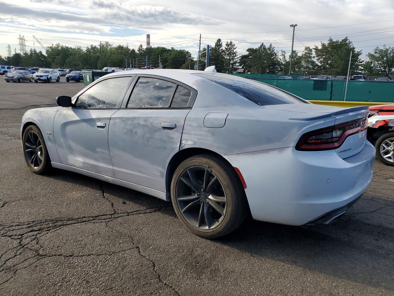 2015 Dodge Charger R/t White vin: 2C3CDXCT3FH727979