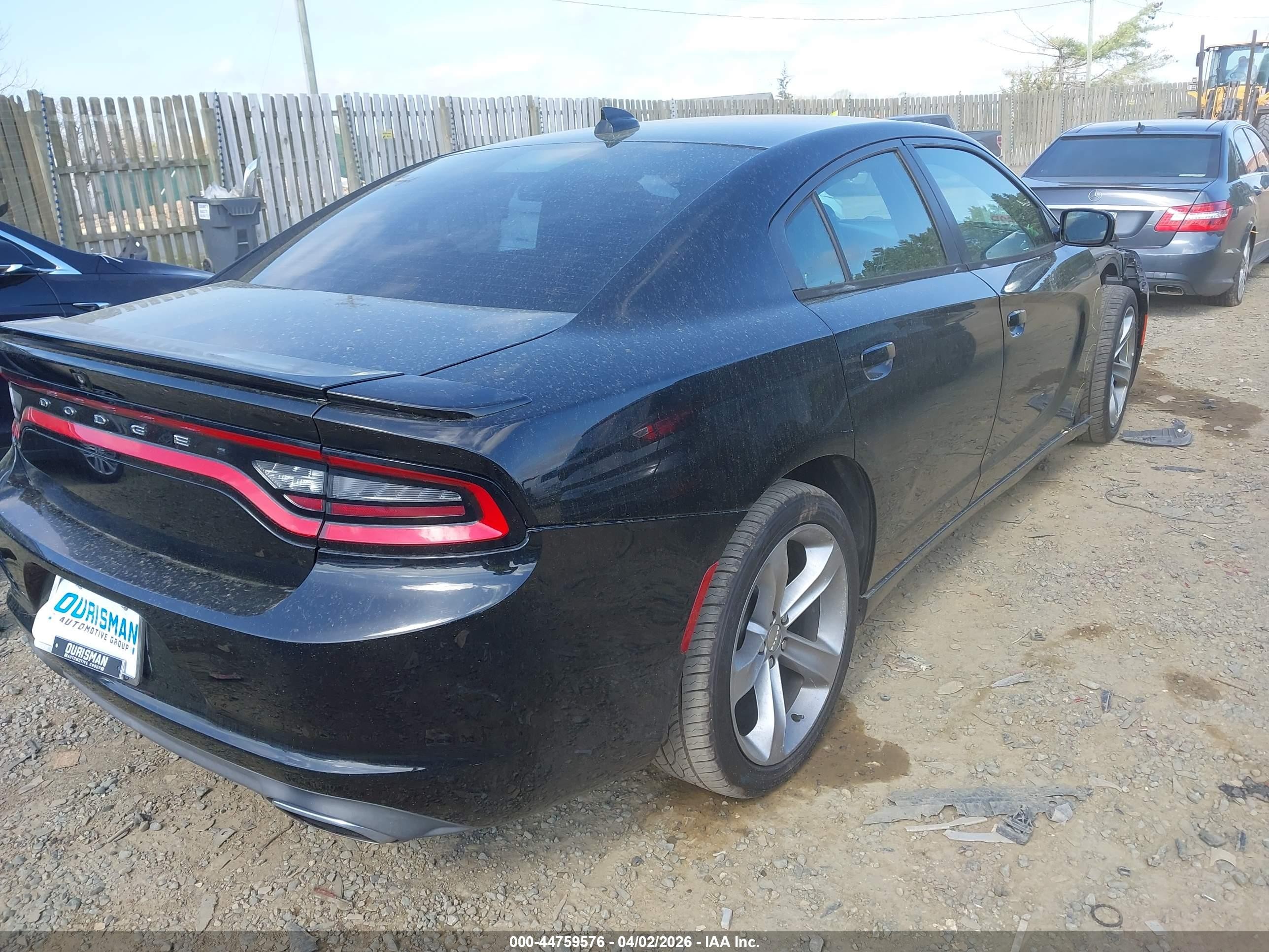 2015 Dodge Charger R/t Black vin: 2C3CDXCT3FH753837