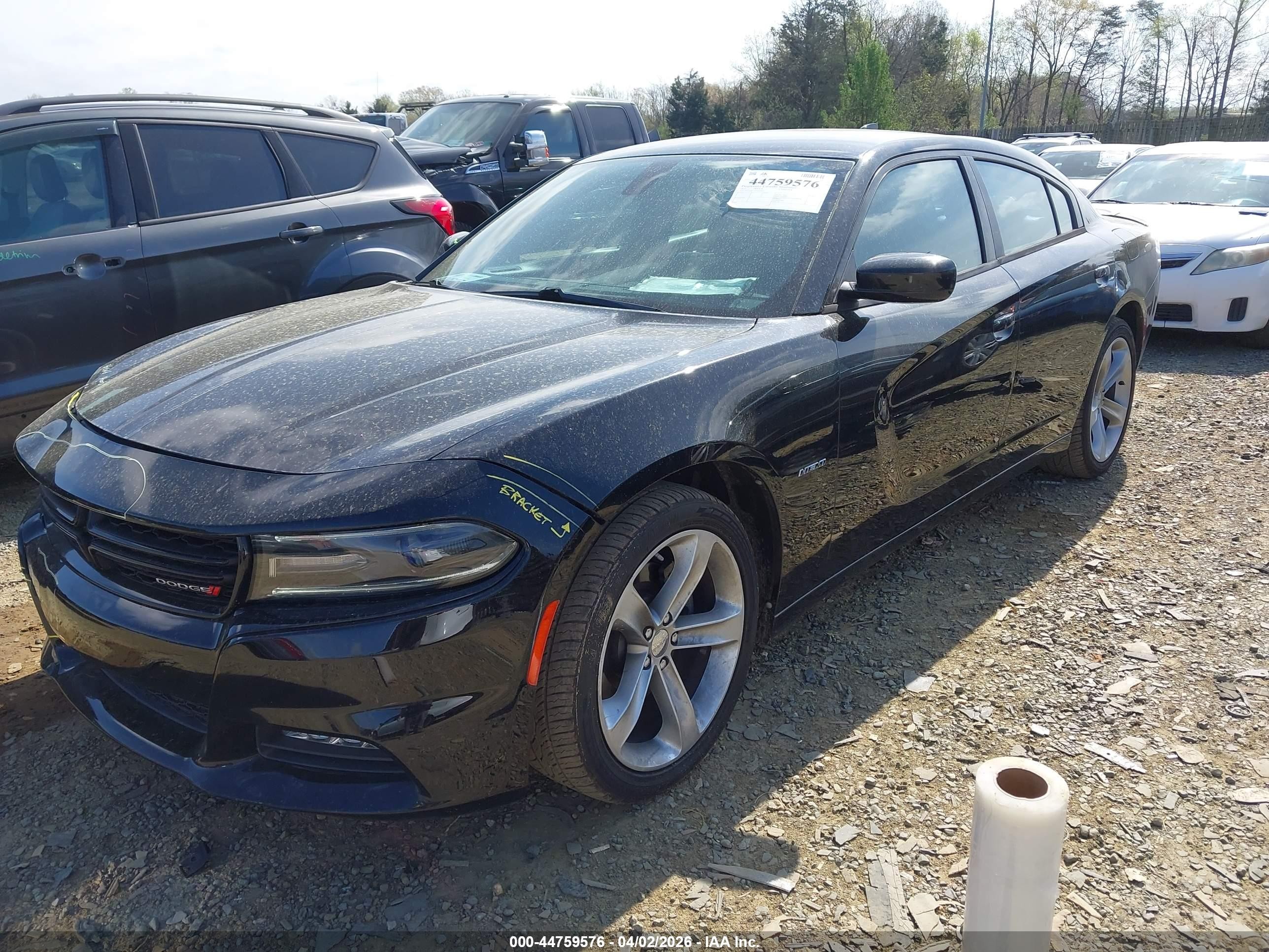 2015 Dodge Charger R/t Black vin: 2C3CDXCT3FH753837