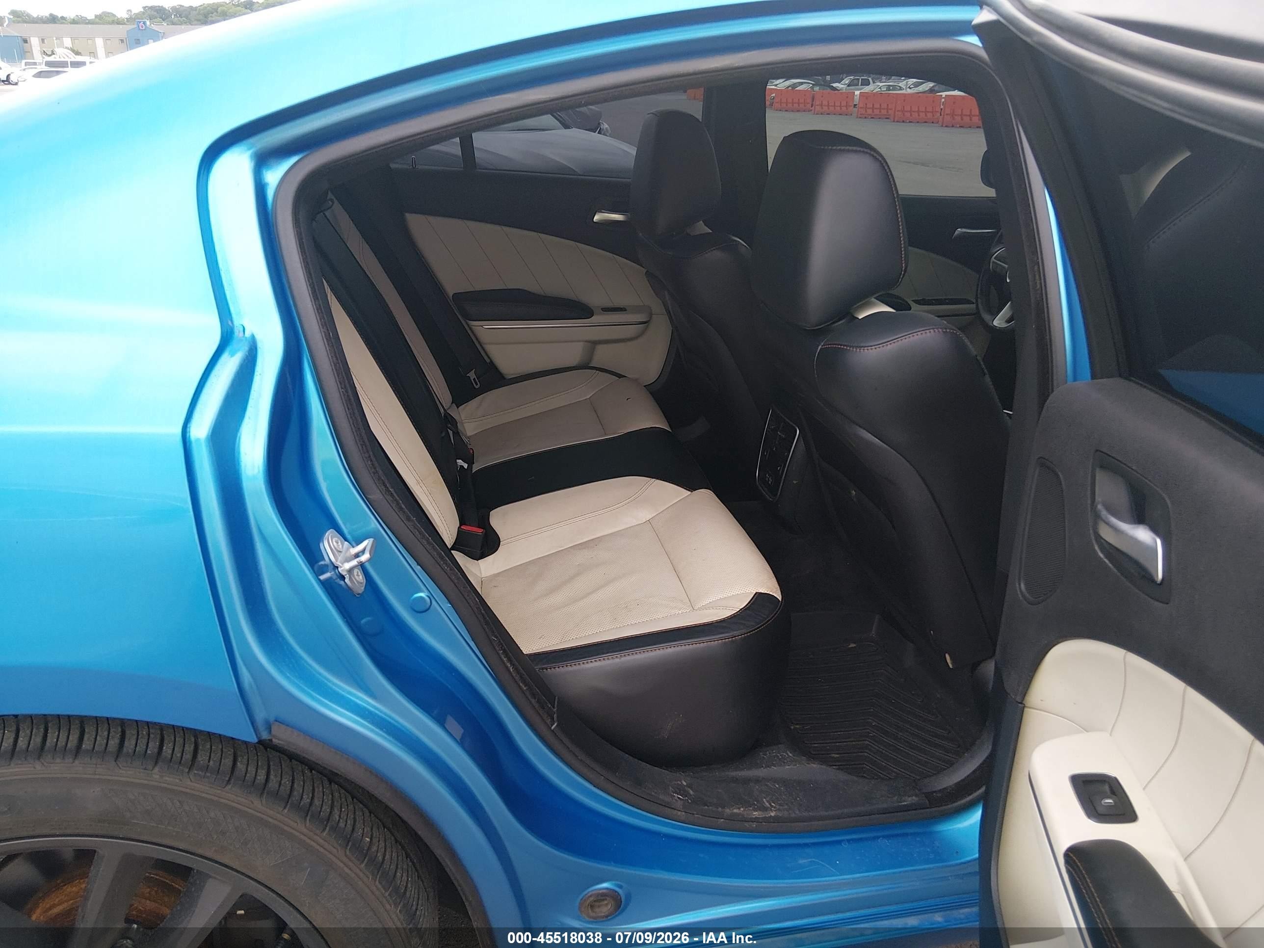 2015 Dodge Charger R/t Blue vin: 2C3CDXCT3FH772064