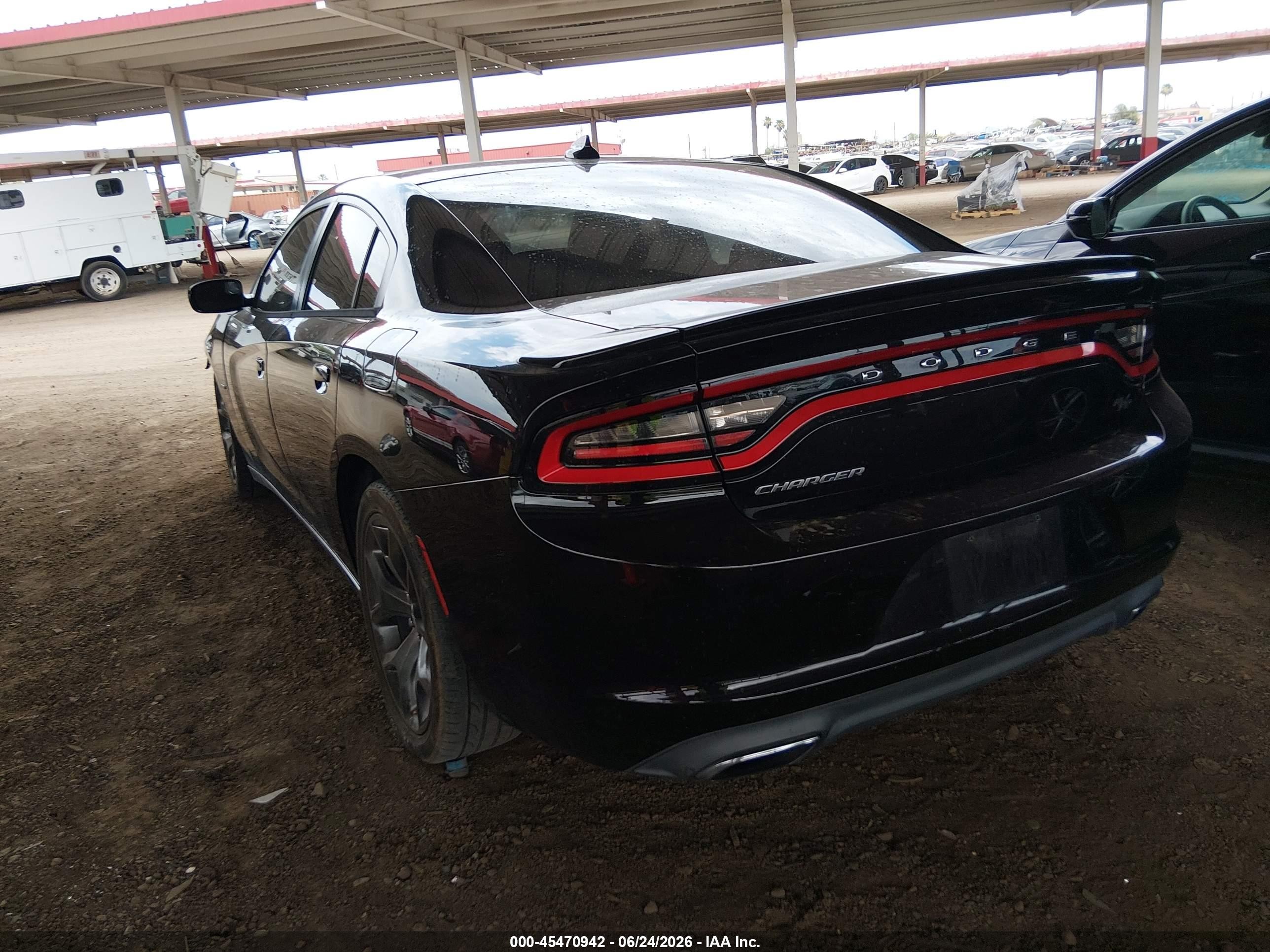 2015 Dodge Charger R/t Black vin: 2C3CDXCT3FH879292