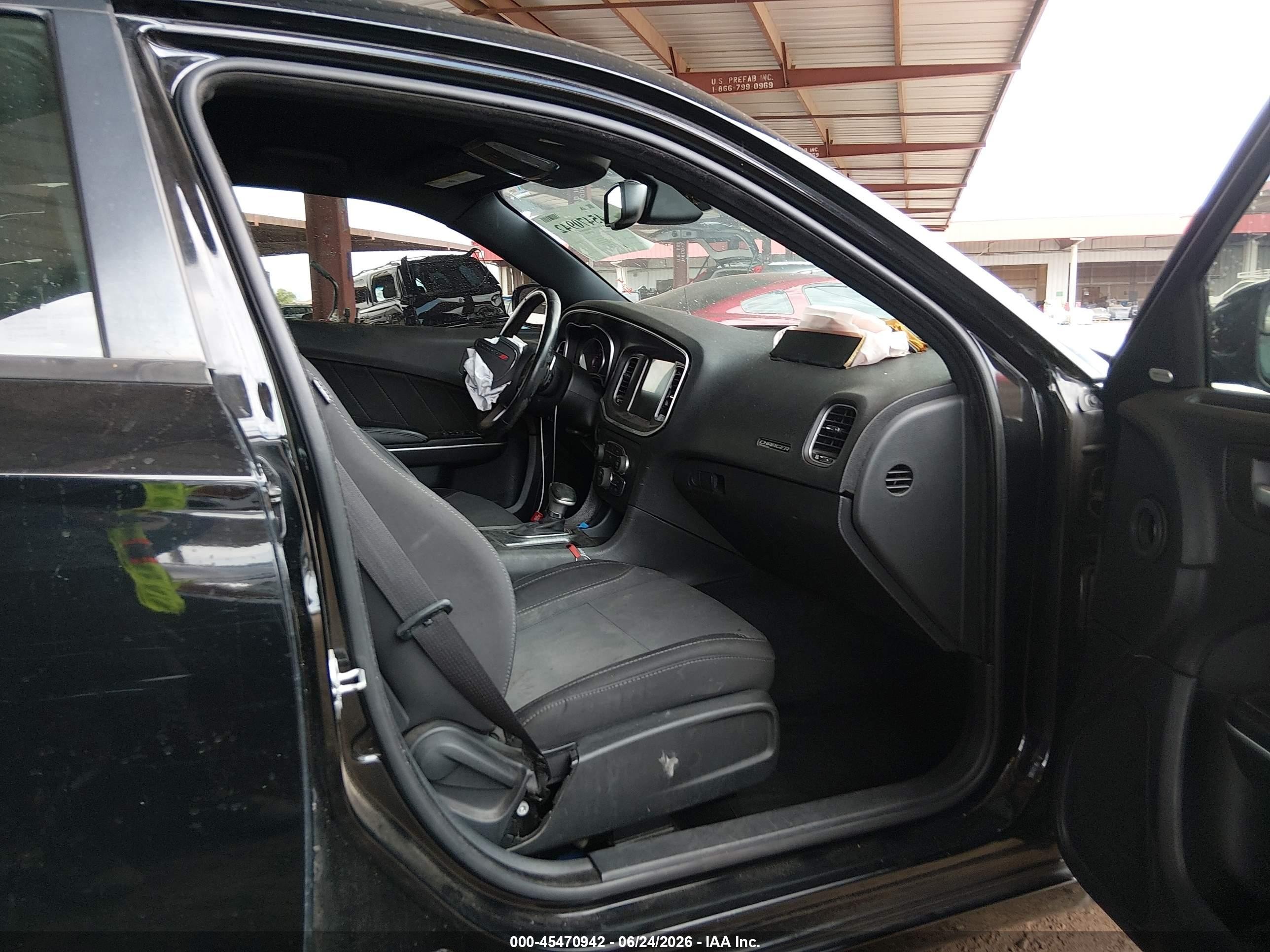 2015 Dodge Charger R/t Black vin: 2C3CDXCT3FH879292