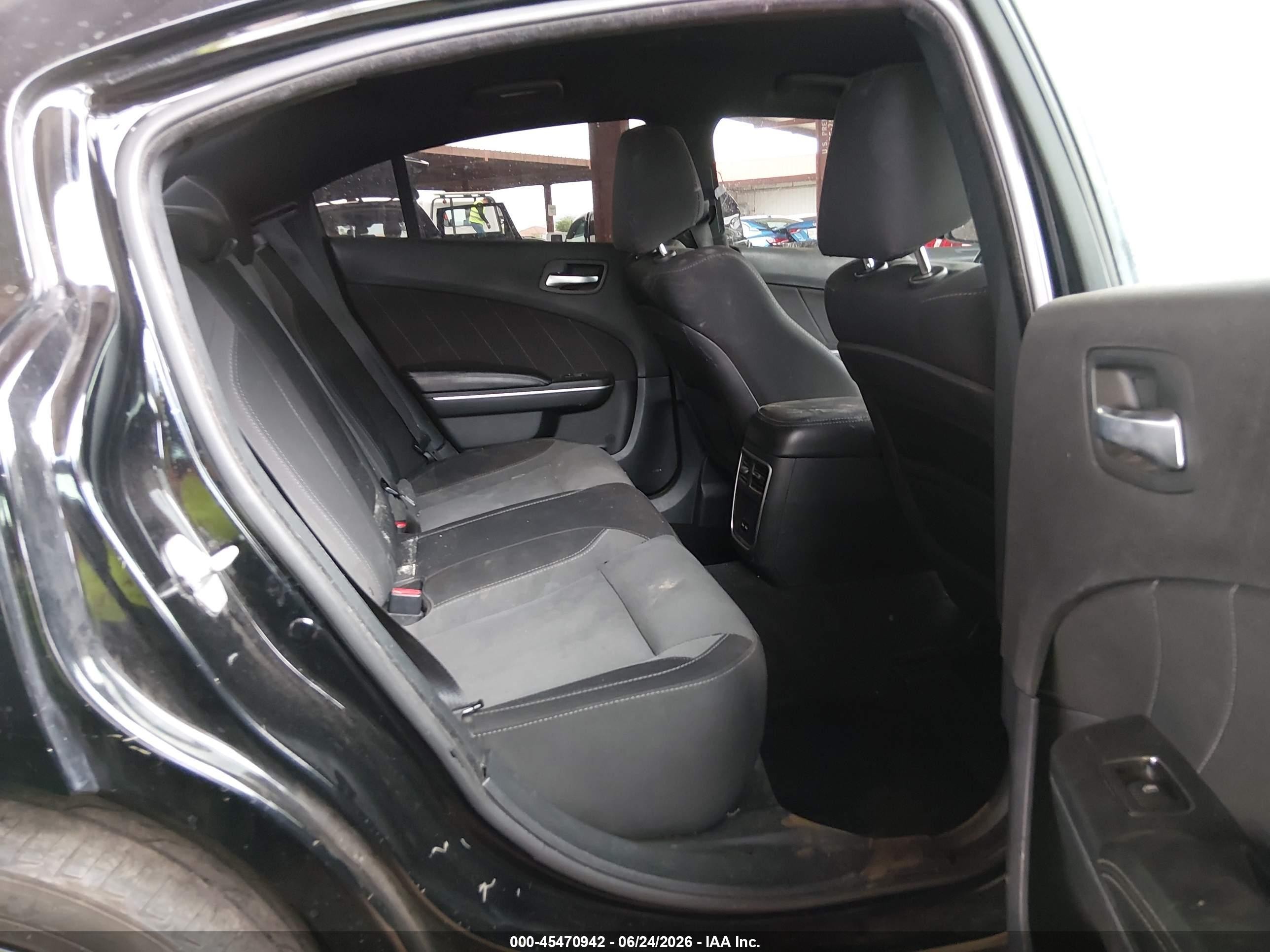 2015 Dodge Charger R/t Black vin: 2C3CDXCT3FH879292