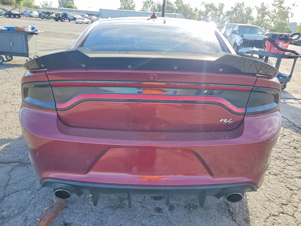 2020 Dodge Charger R Бордовый vin: 2C3CDXCT3LH220284