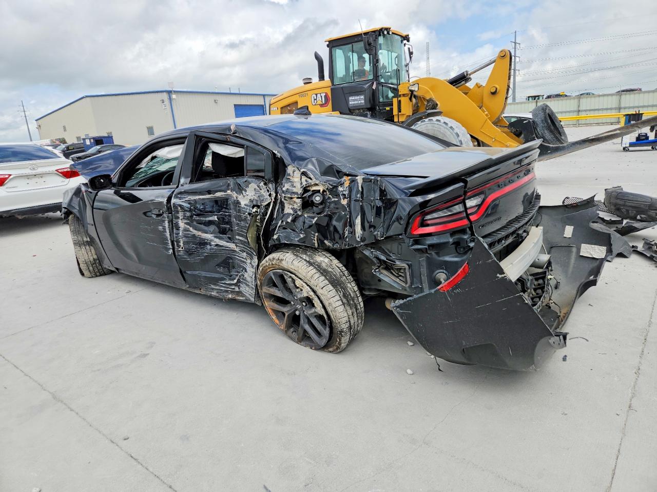 2022 Dodge Charger R Black vin: 2C3CDXCT3NH167010