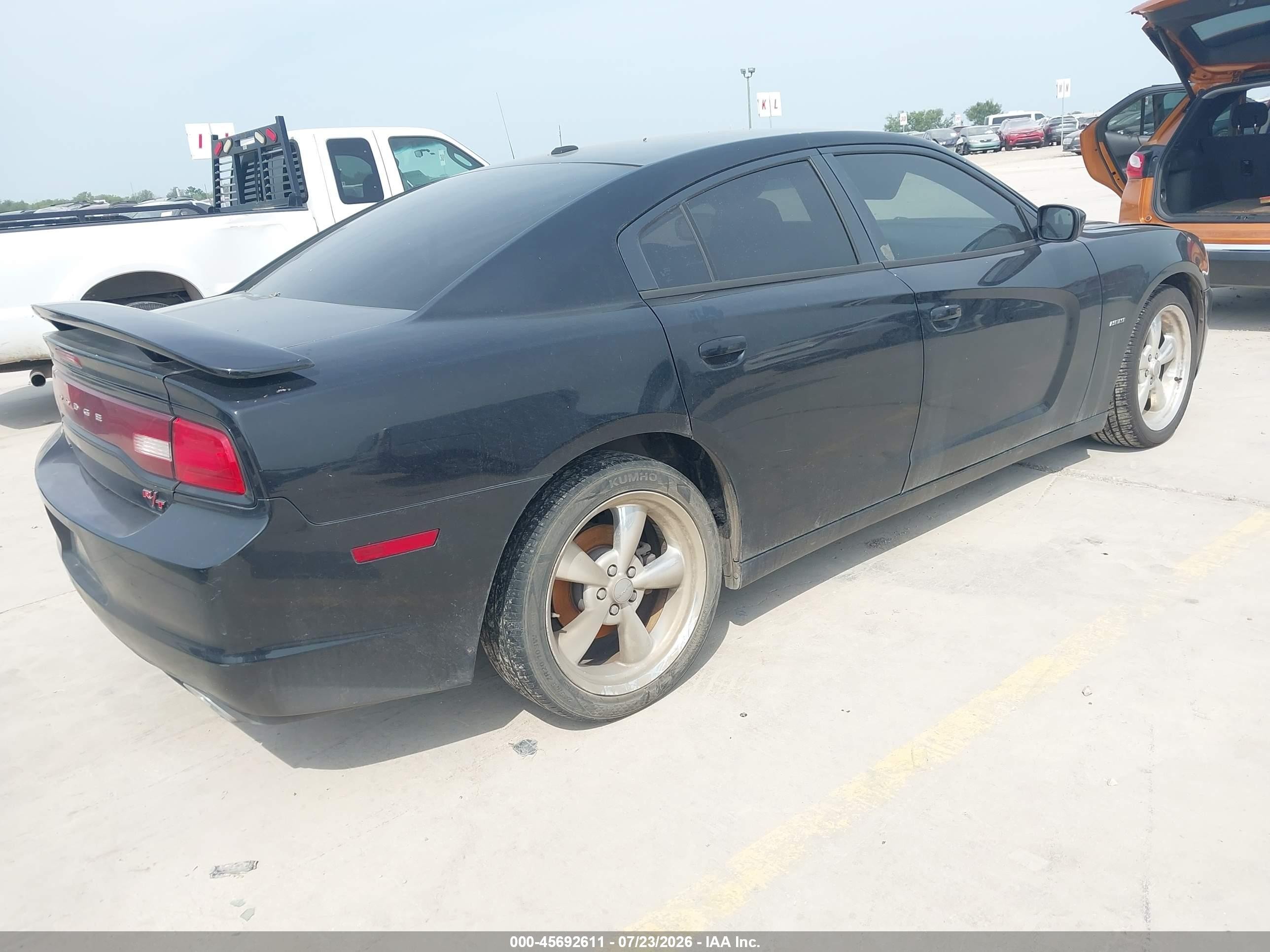2012 Dodge Charger R/t Black vin: 2C3CDXCT4CH134935