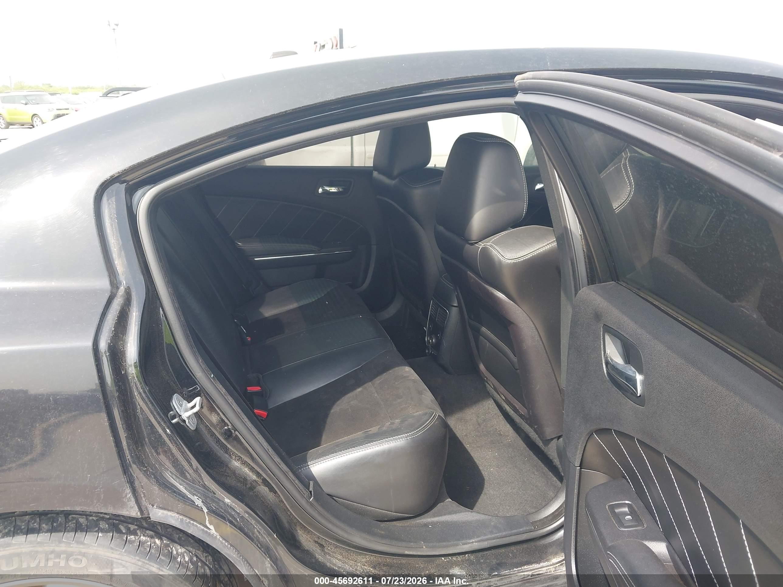 2012 Dodge Charger R/t Black vin: 2C3CDXCT4CH134935