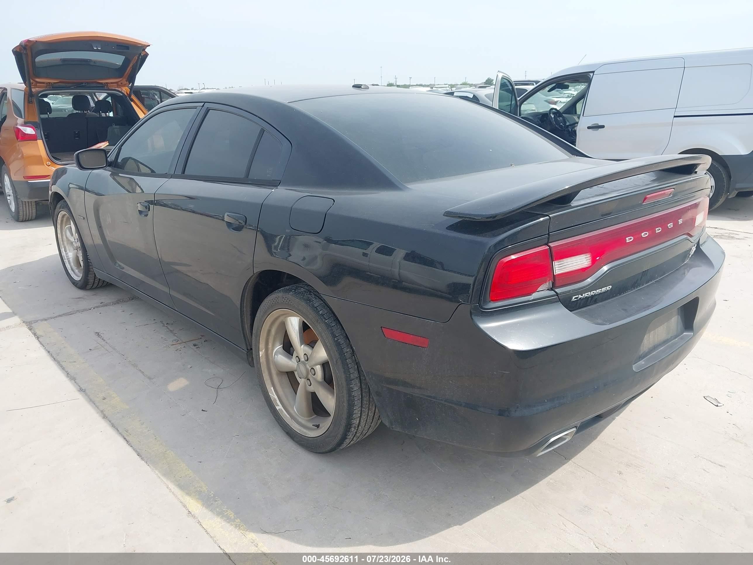 2012 Dodge Charger R/t Black vin: 2C3CDXCT4CH134935