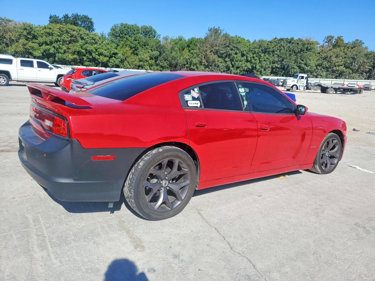 2012 Dodge Charger R/t Red vin: 2C3CDXCT4CH191071