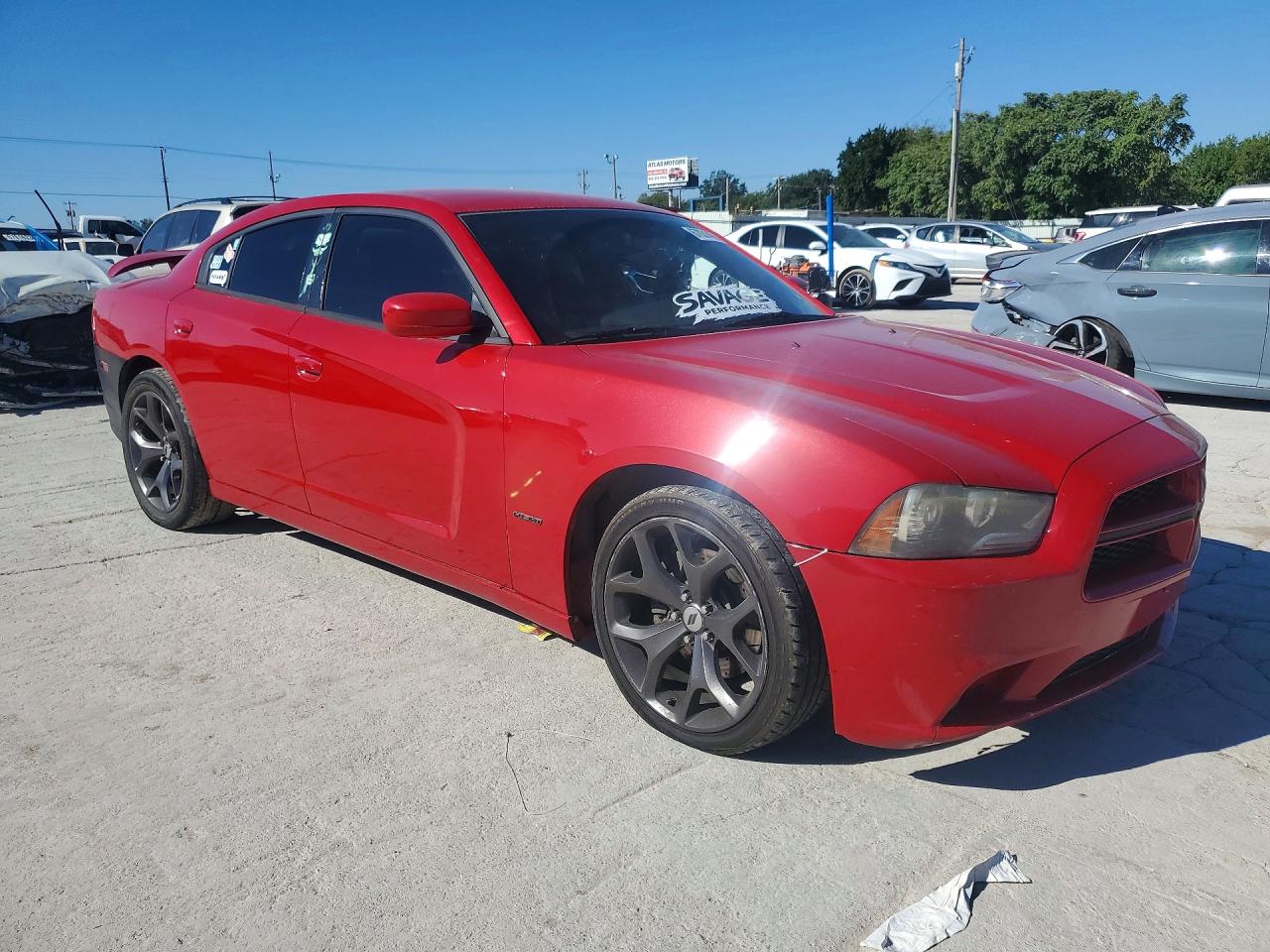 2012 Dodge Charger R/t Red vin: 2C3CDXCT4CH191071