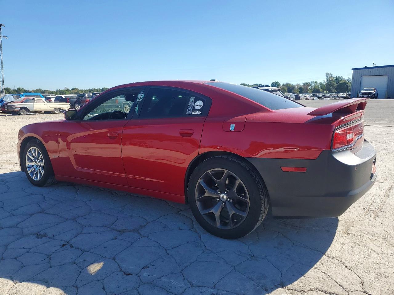 2012 Dodge Charger R/t Red vin: 2C3CDXCT4CH191071