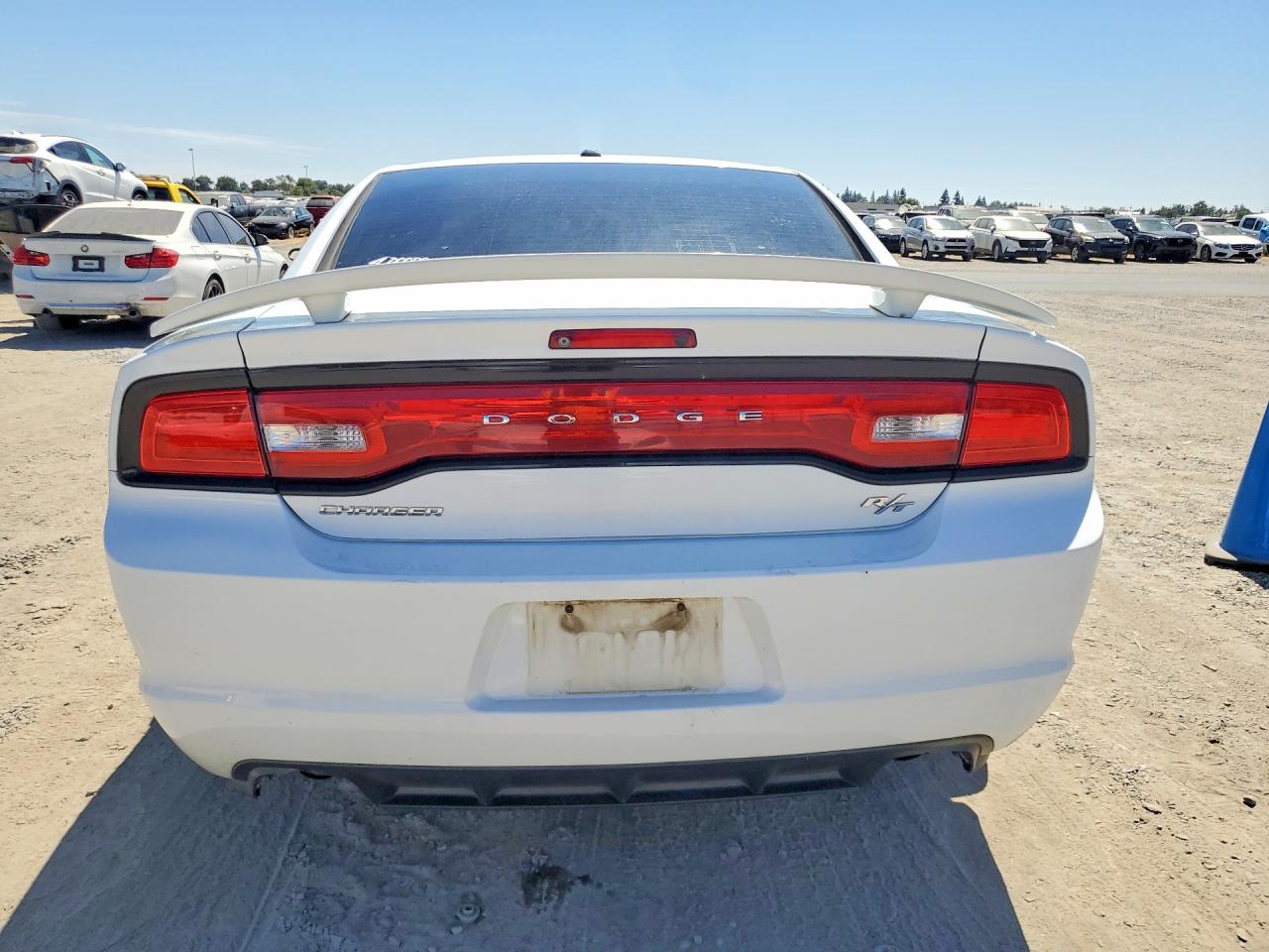 2013 Dodge Charger R/t White vin: 2C3CDXCT4DH552316