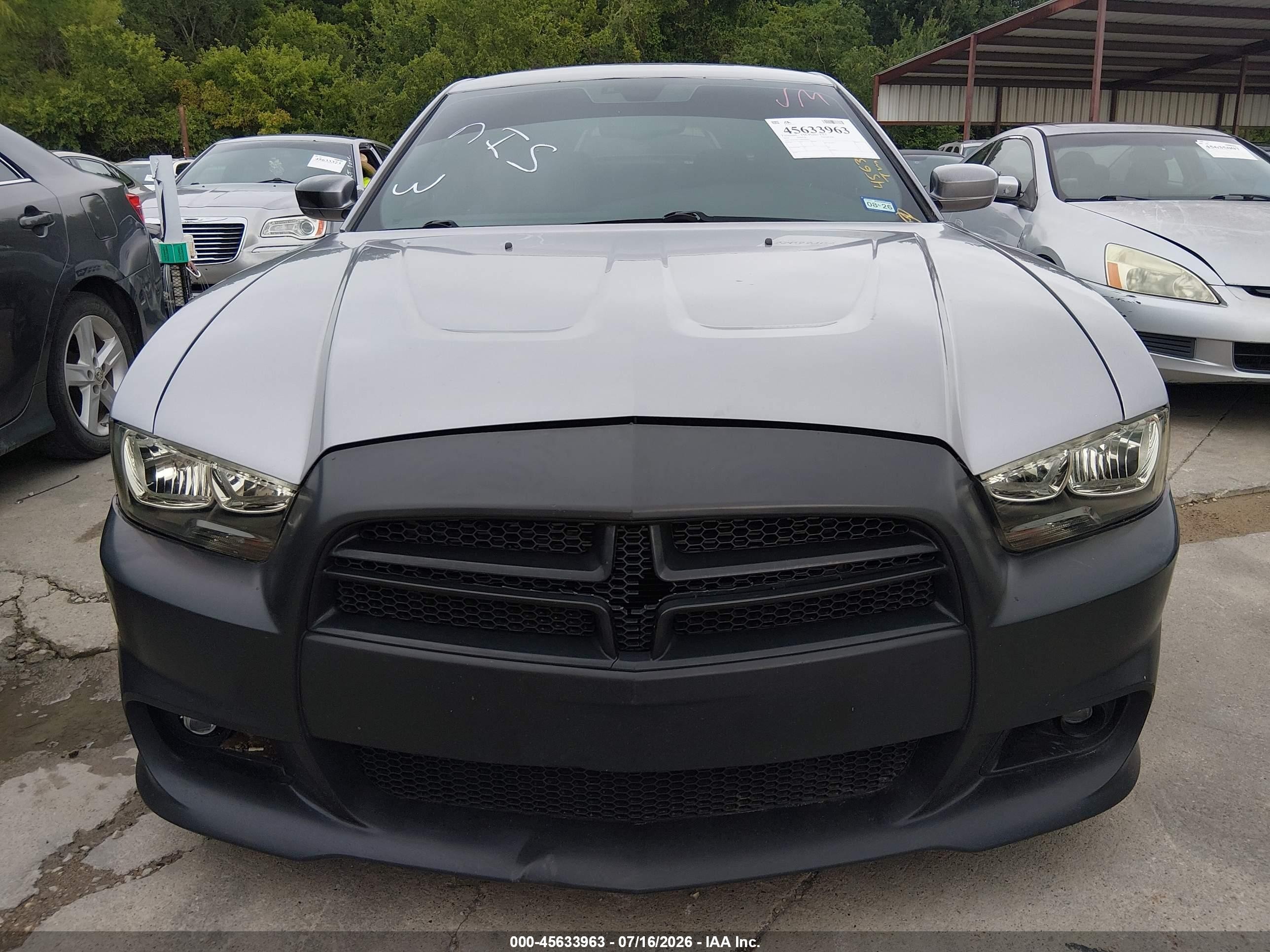 2013 Dodge Charger R/t Gray vin: 2C3CDXCT4DH604611