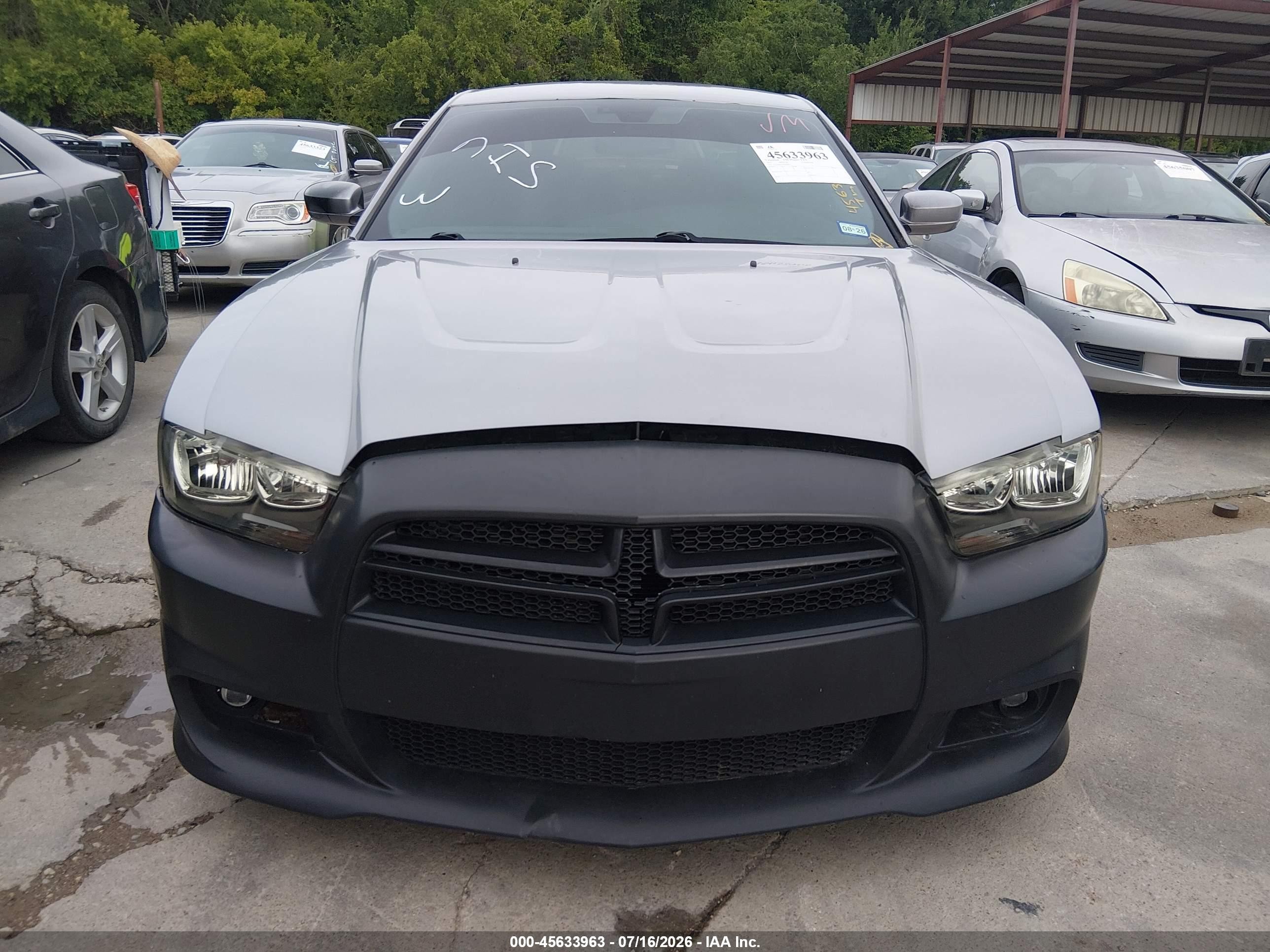 2013 Dodge Charger R/t Gray vin: 2C3CDXCT4DH604611