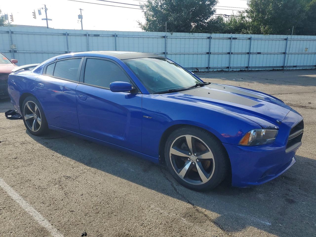 2013 Dodge Charger R/t Blue vin: 2C3CDXCT4DH642484