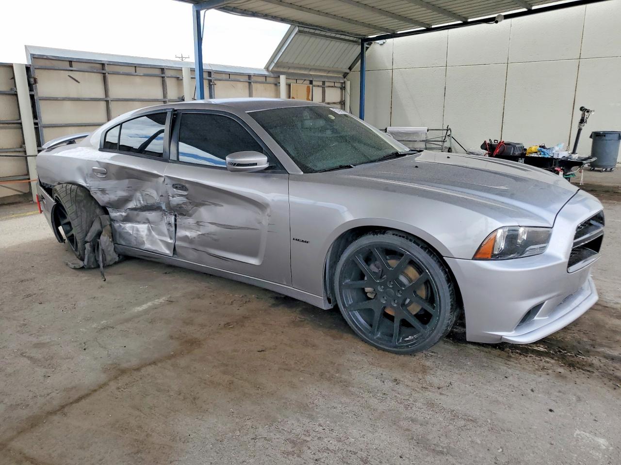 2013 Dodge Charger R Silver vin: 2C3CDXCT4DH692916