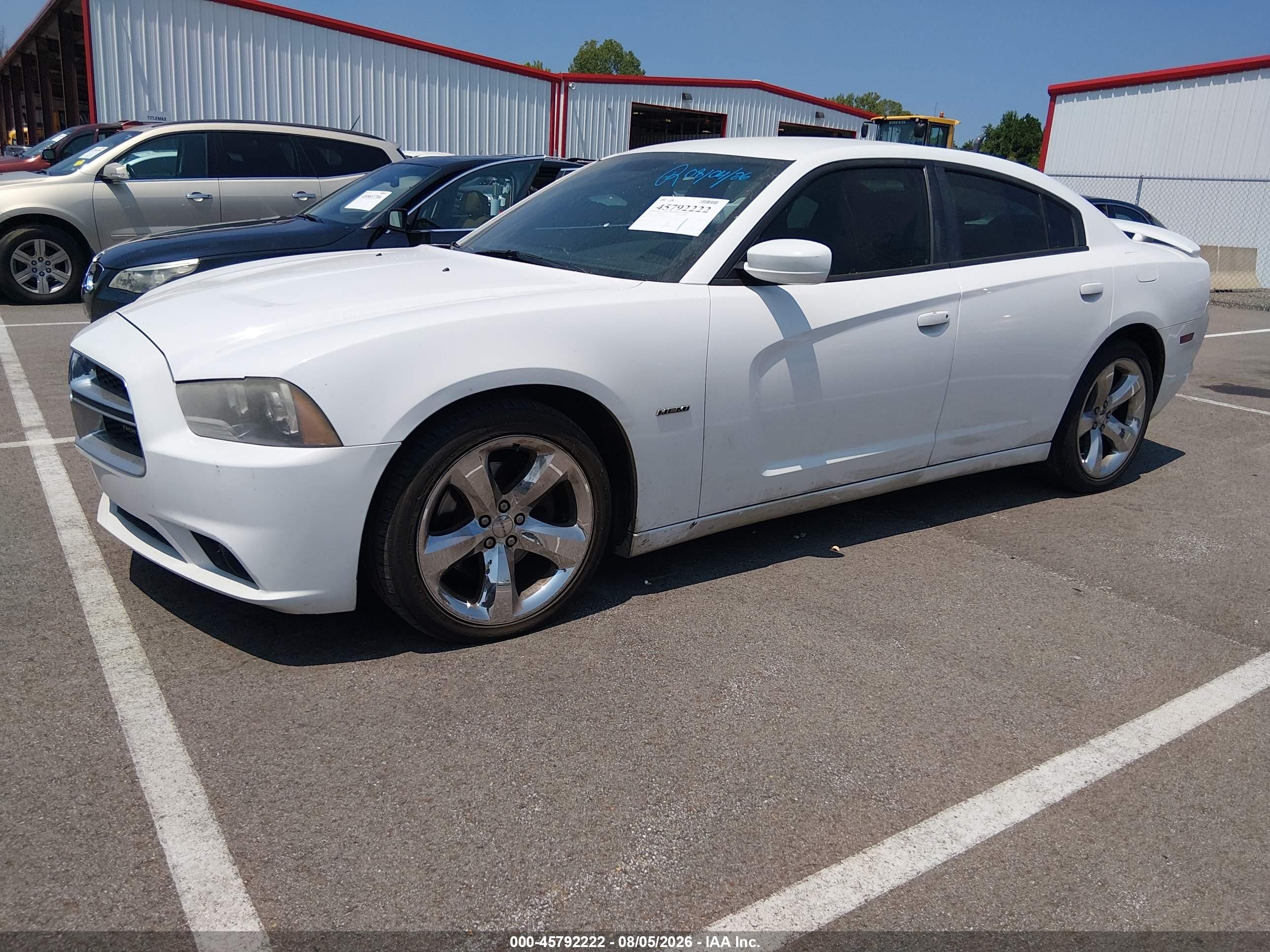 2014 Dodge Charger R/t Белый vin: 2C3CDXCT4EH144643