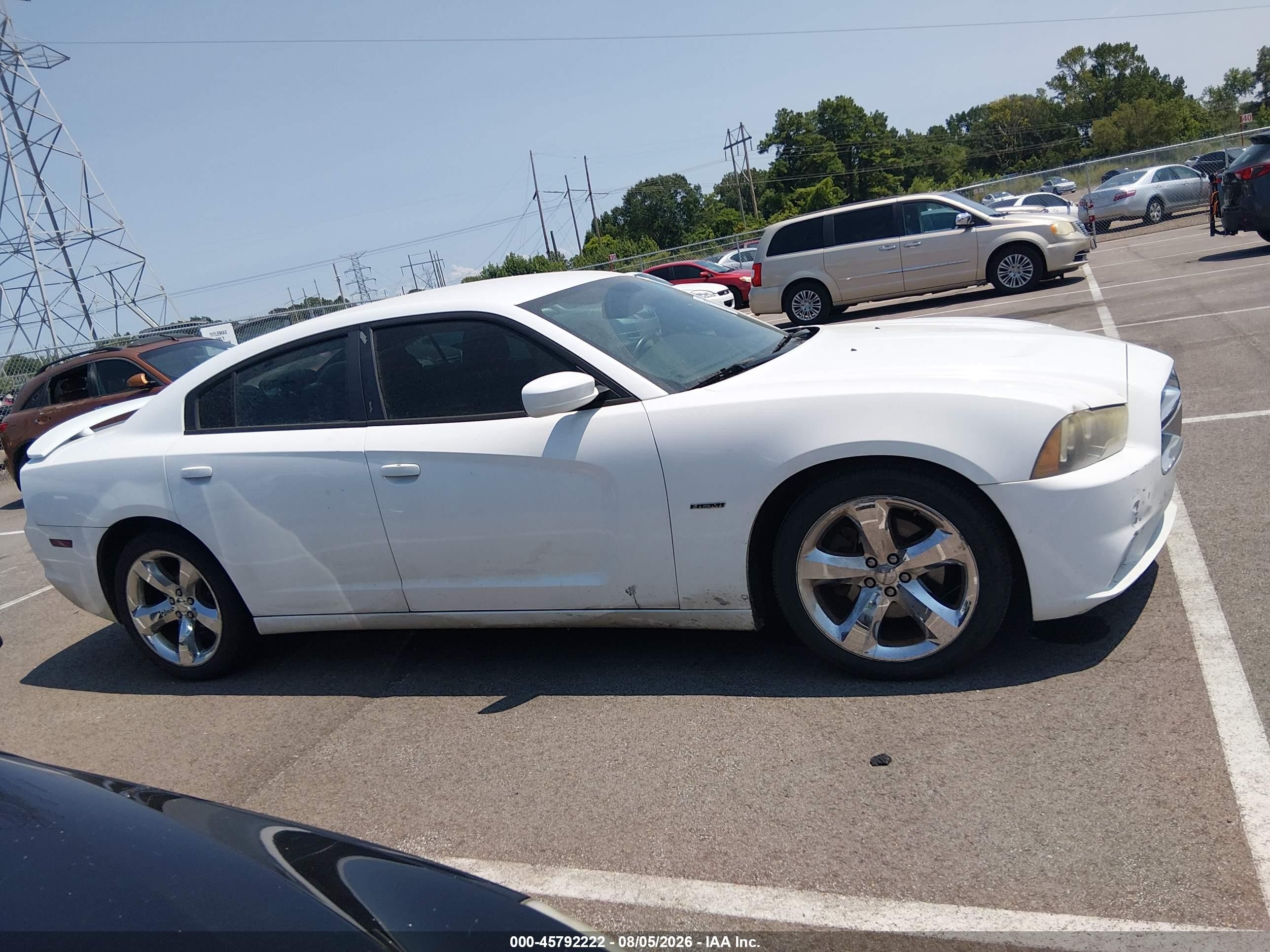 2014 Dodge Charger R/t Белый vin: 2C3CDXCT4EH144643