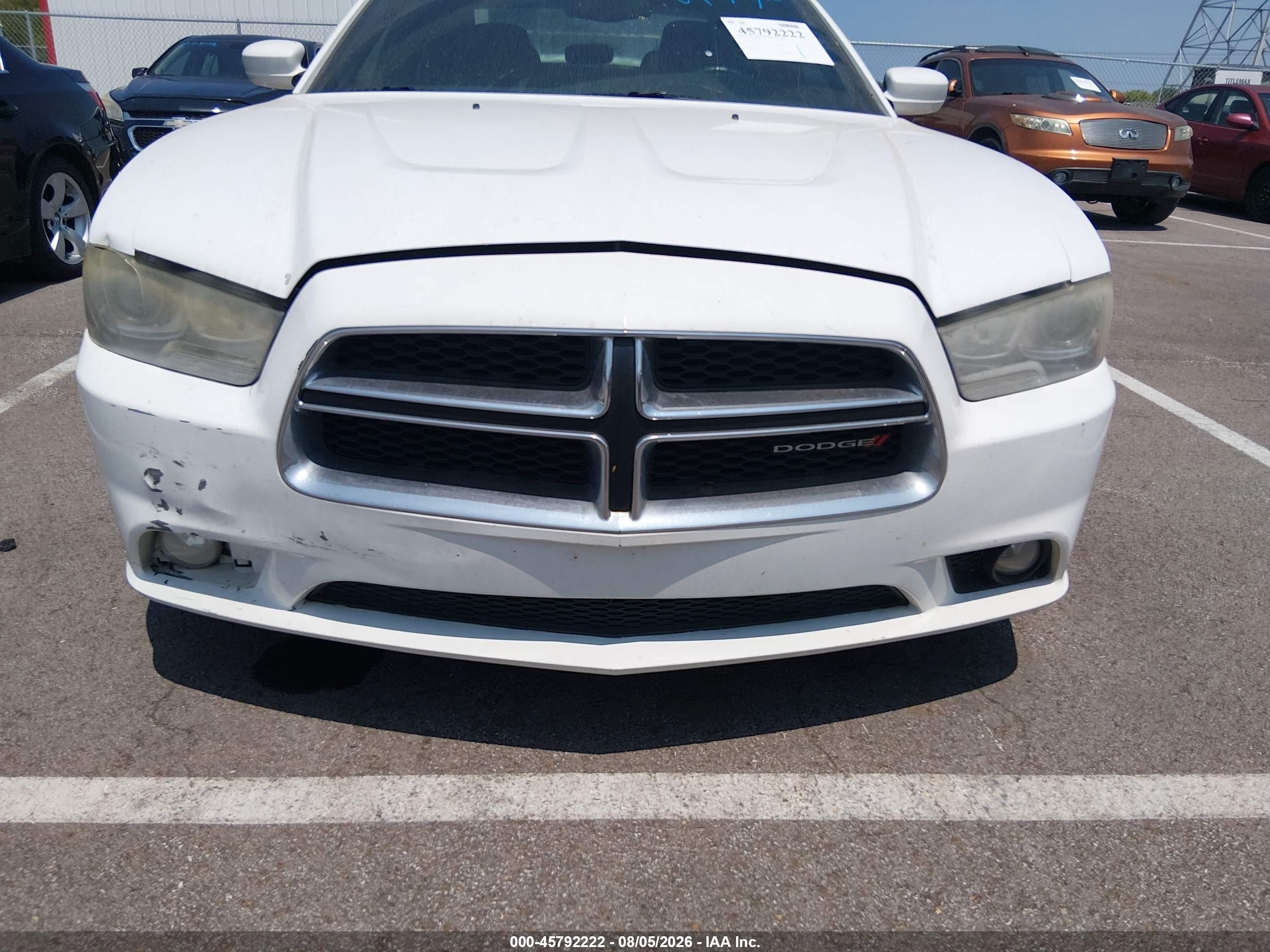 2014 Dodge Charger R/t Белый vin: 2C3CDXCT4EH144643