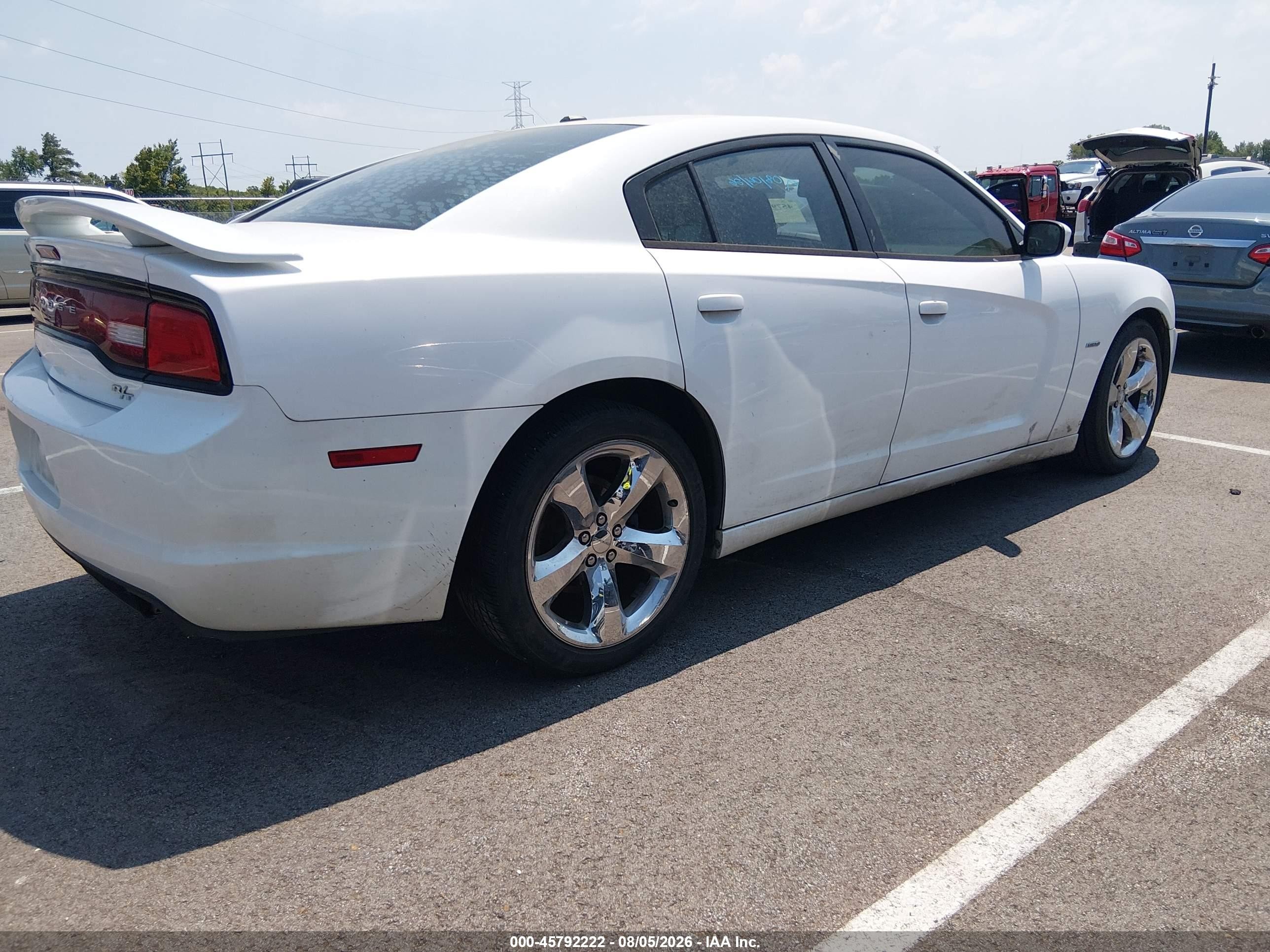 2014 Dodge Charger R/t Белый vin: 2C3CDXCT4EH144643