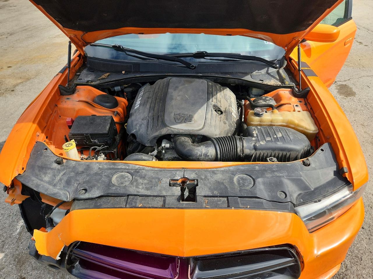 2014 Dodge Charger Rt Orange vin: 2C3CDXCT4EH163838