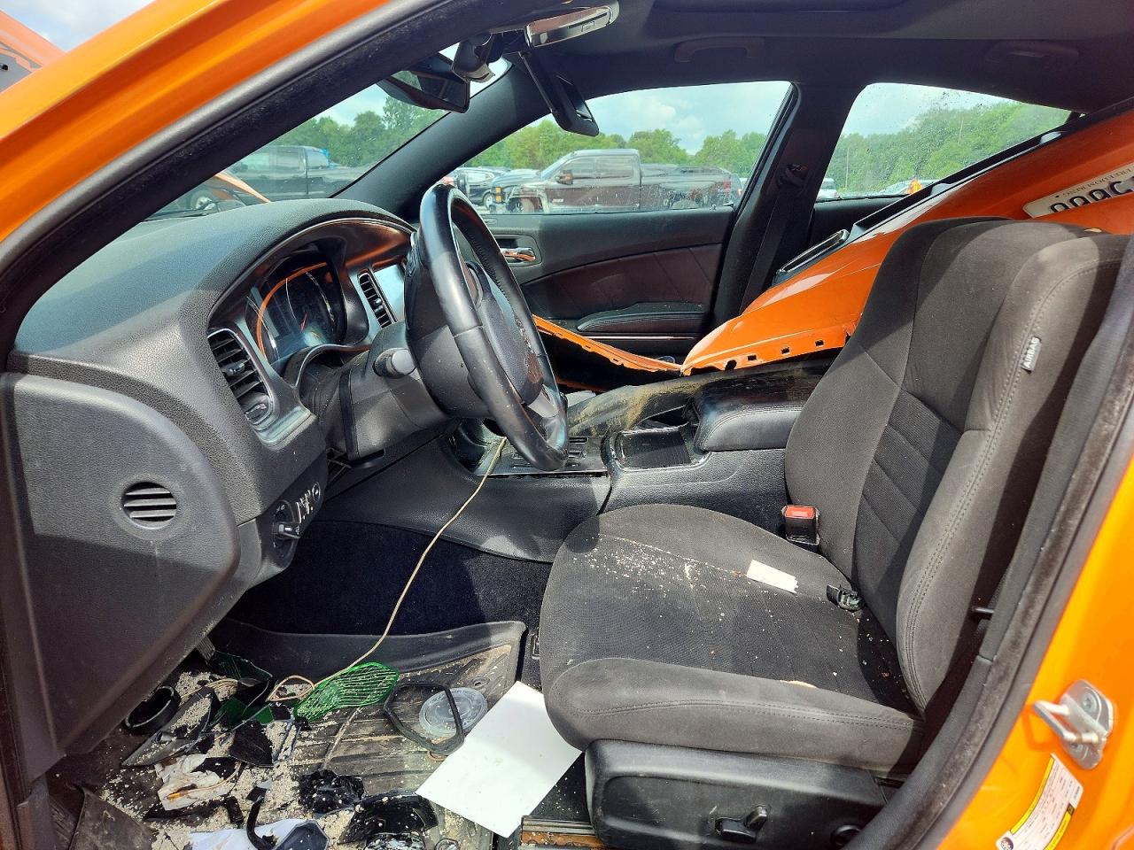 2014 Dodge Charger Rt Orange vin: 2C3CDXCT4EH163838