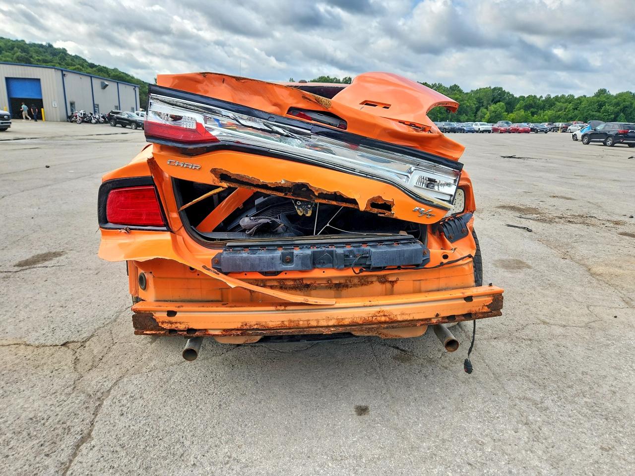2014 Dodge Charger Rt Orange vin: 2C3CDXCT4EH163838