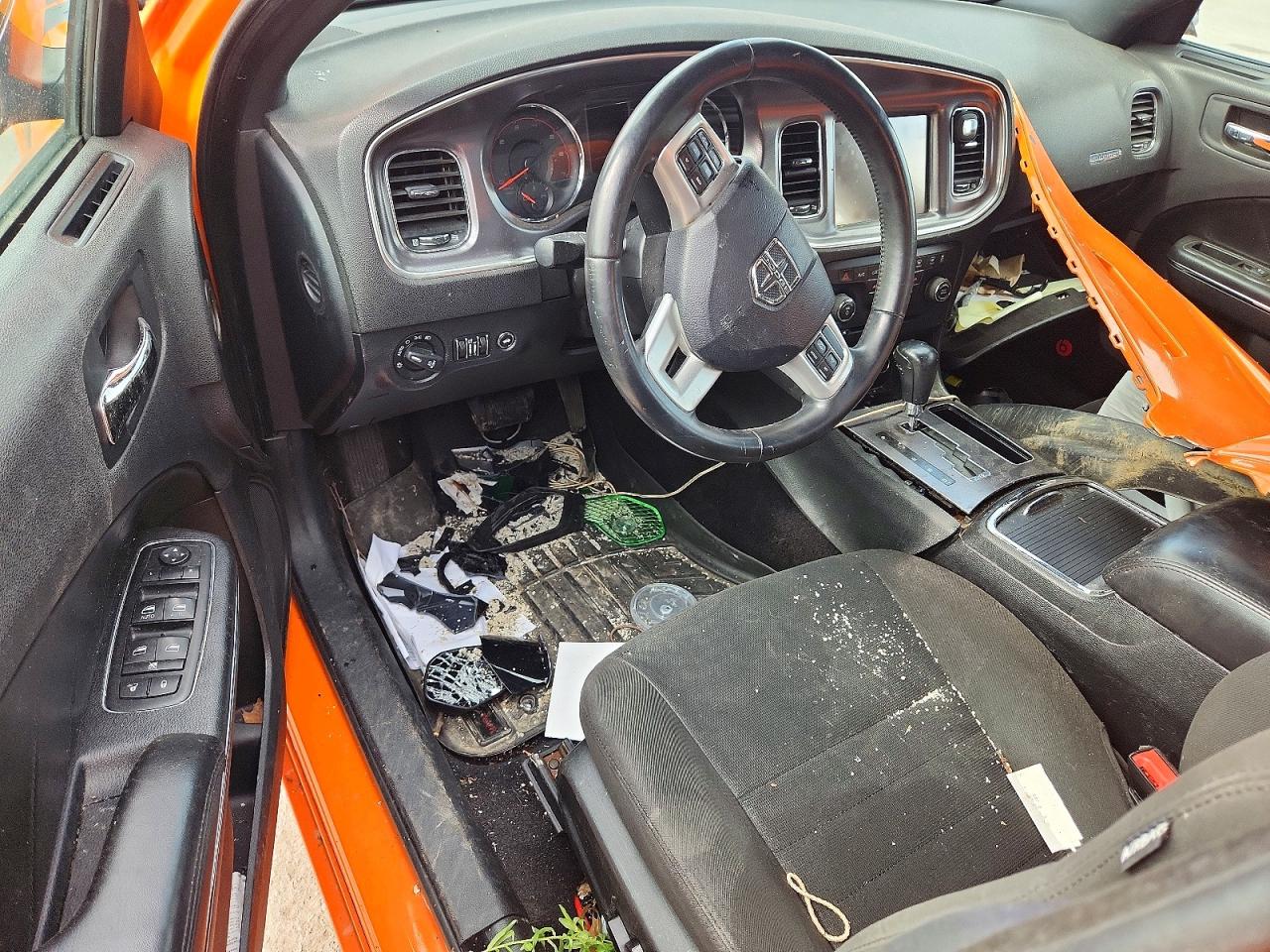 2014 Dodge Charger Rt Orange vin: 2C3CDXCT4EH163838