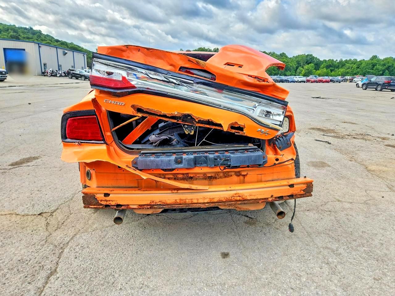 2014 Dodge Charger Rt Orange vin: 2C3CDXCT4EH163838