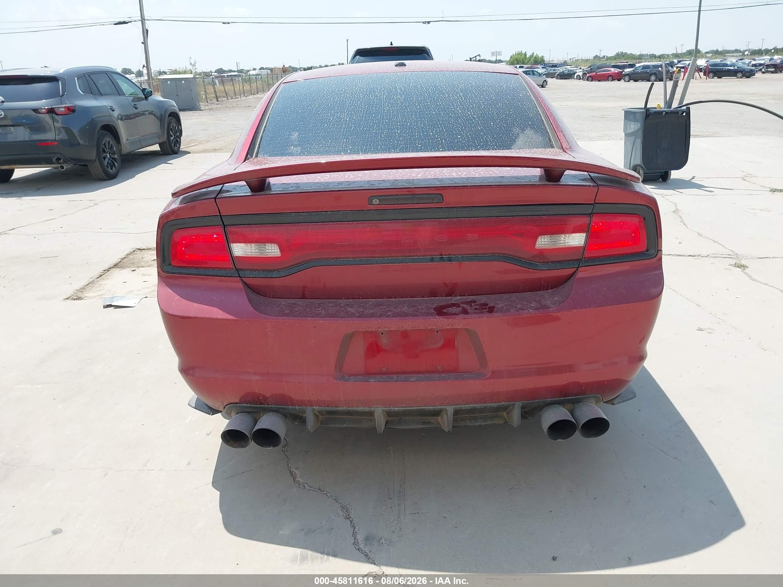2014 Dodge Charger R/t 100th Anniversary Red vin: 2C3CDXCT4EH219048
