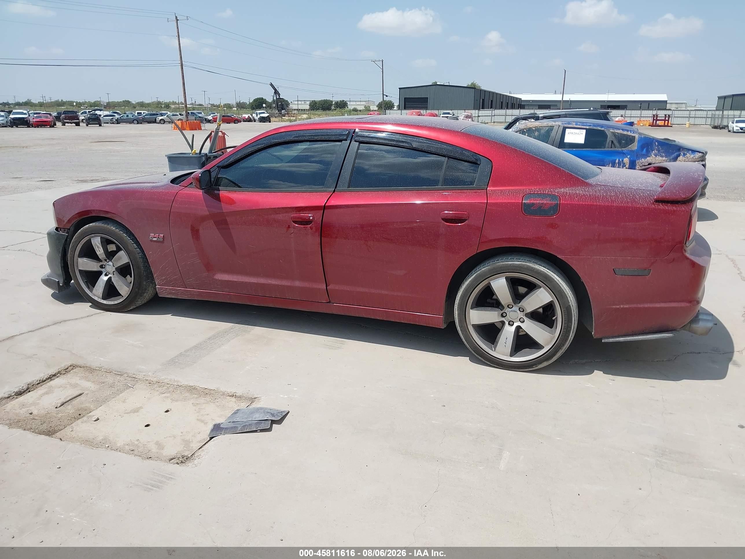 2014 Dodge Charger R/t 100th Anniversary Red vin: 2C3CDXCT4EH219048
