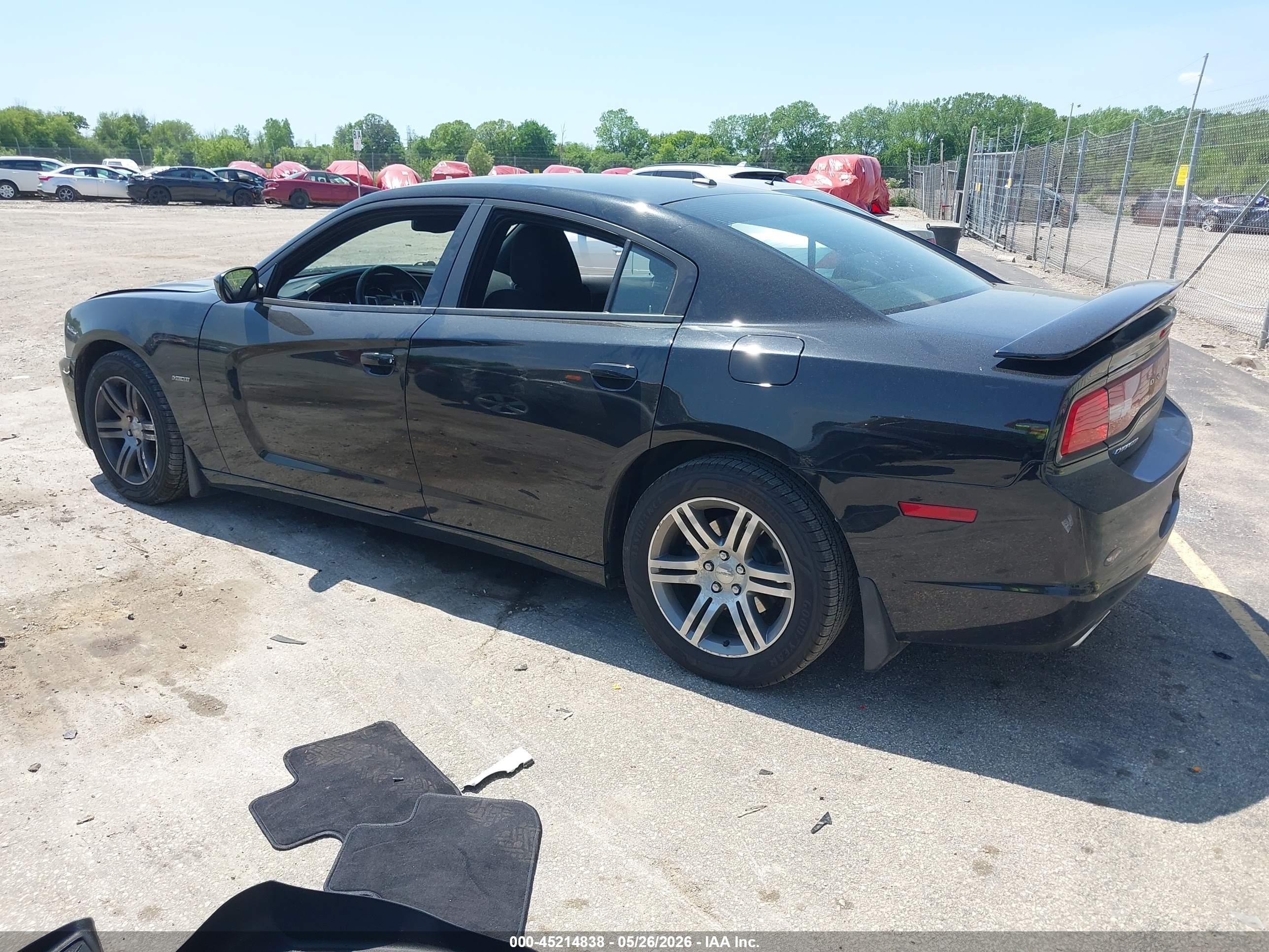 2014 Dodge Charger R/t Black vin: 2C3CDXCT4EH260876