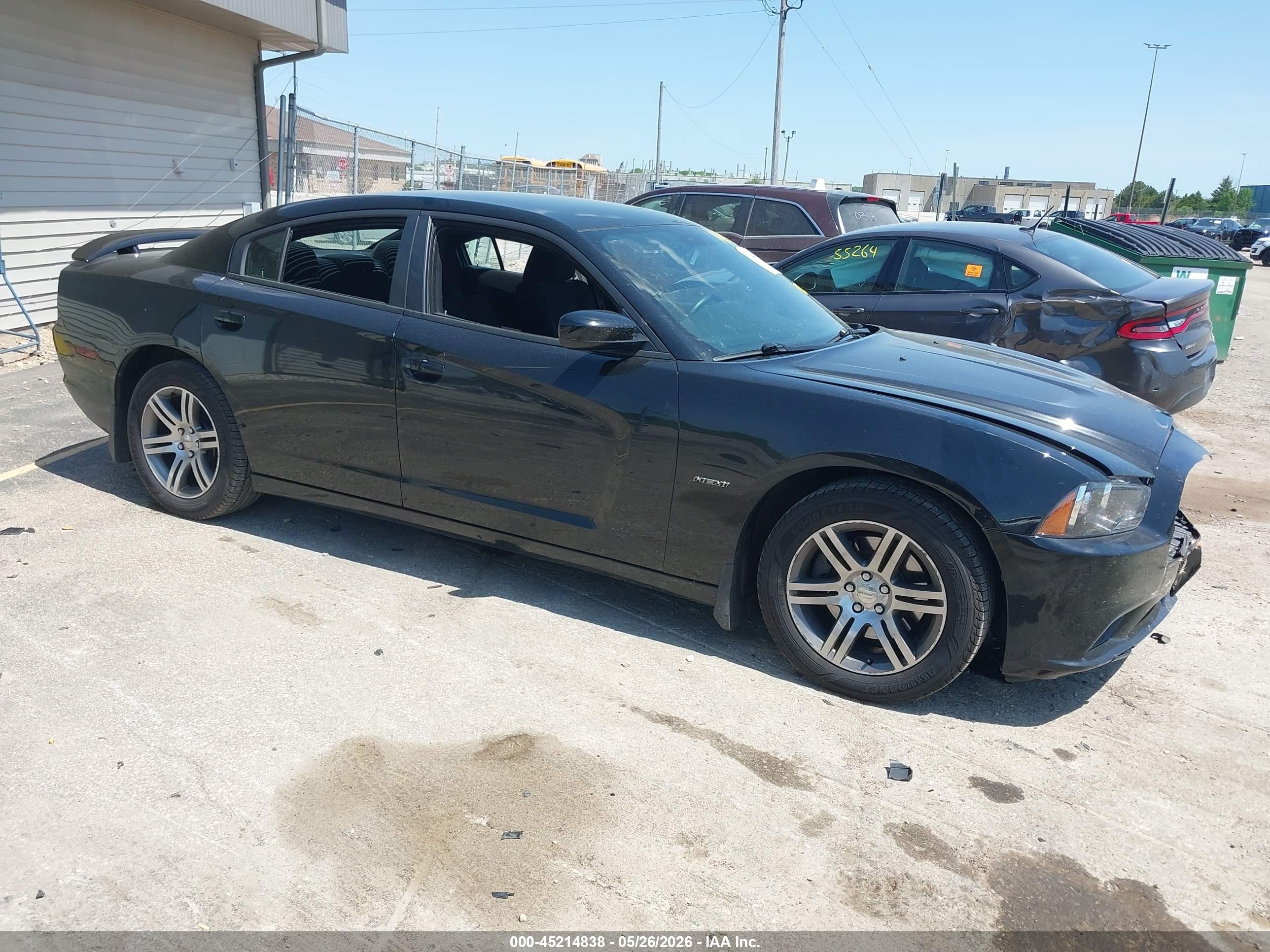 2014 Dodge Charger R/t Black vin: 2C3CDXCT4EH260876