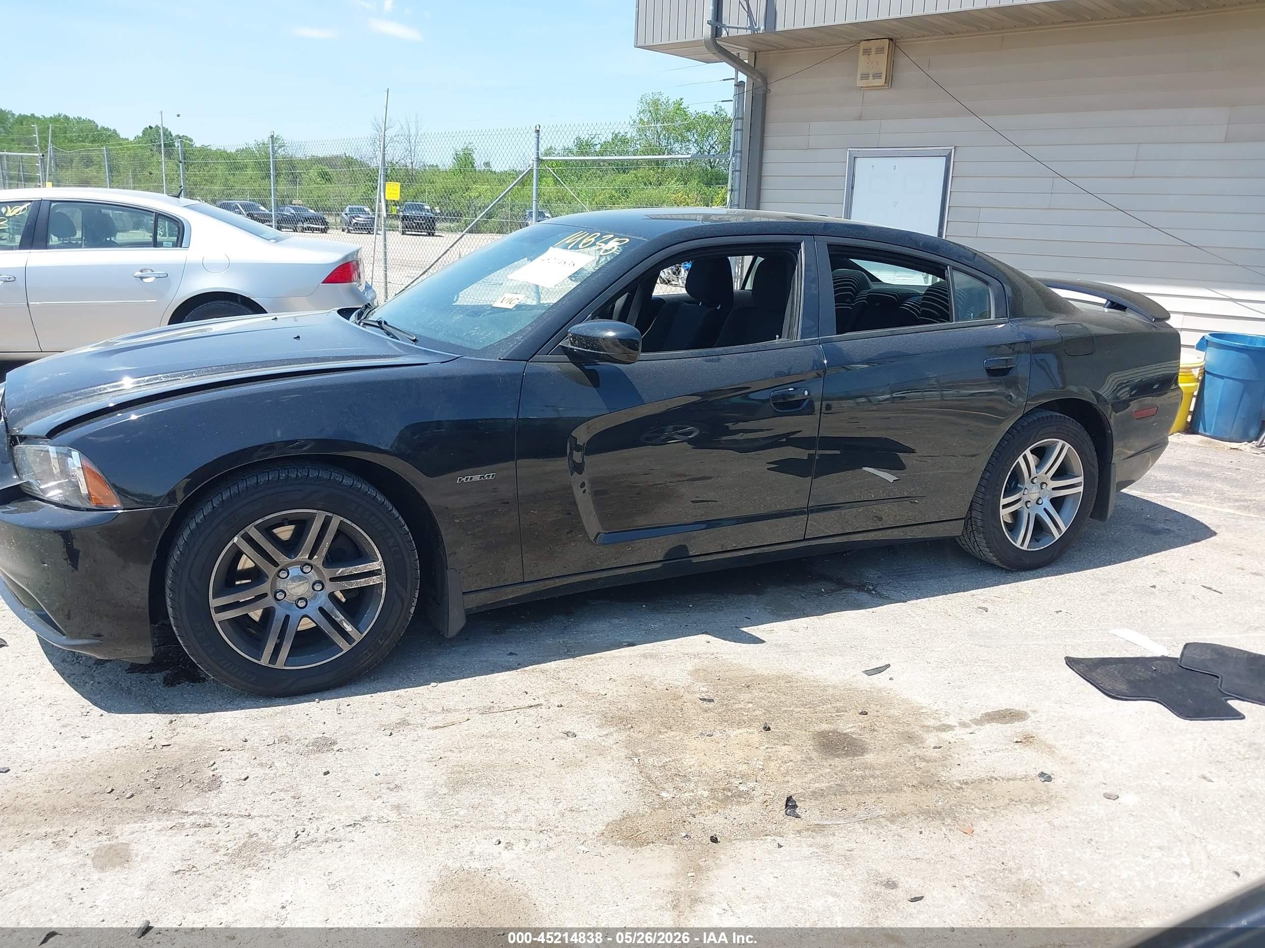 2014 Dodge Charger R/t Black vin: 2C3CDXCT4EH260876