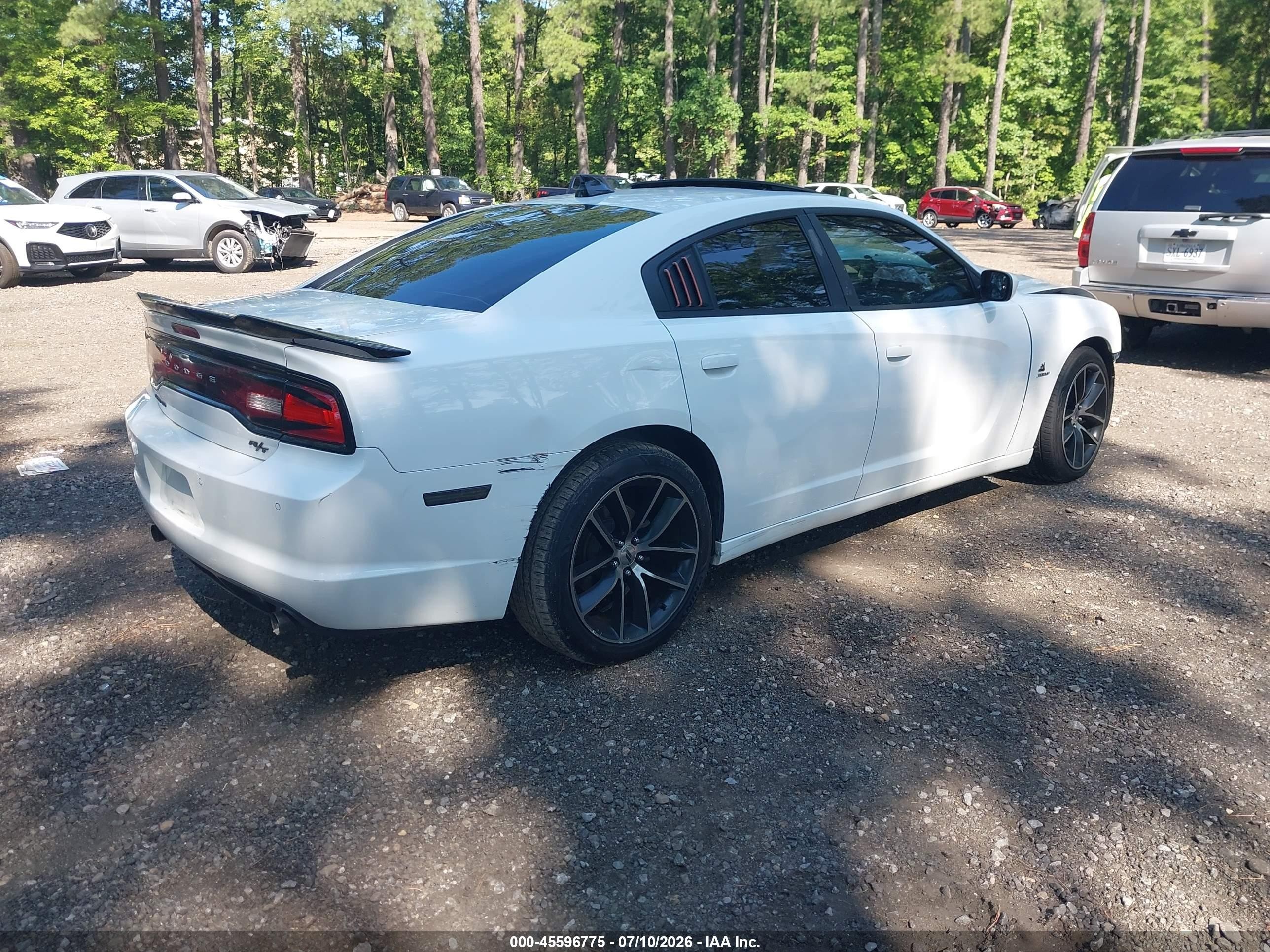 2014 Dodge Charger R/t Max Белый vin: 2C3CDXCT4EH287558