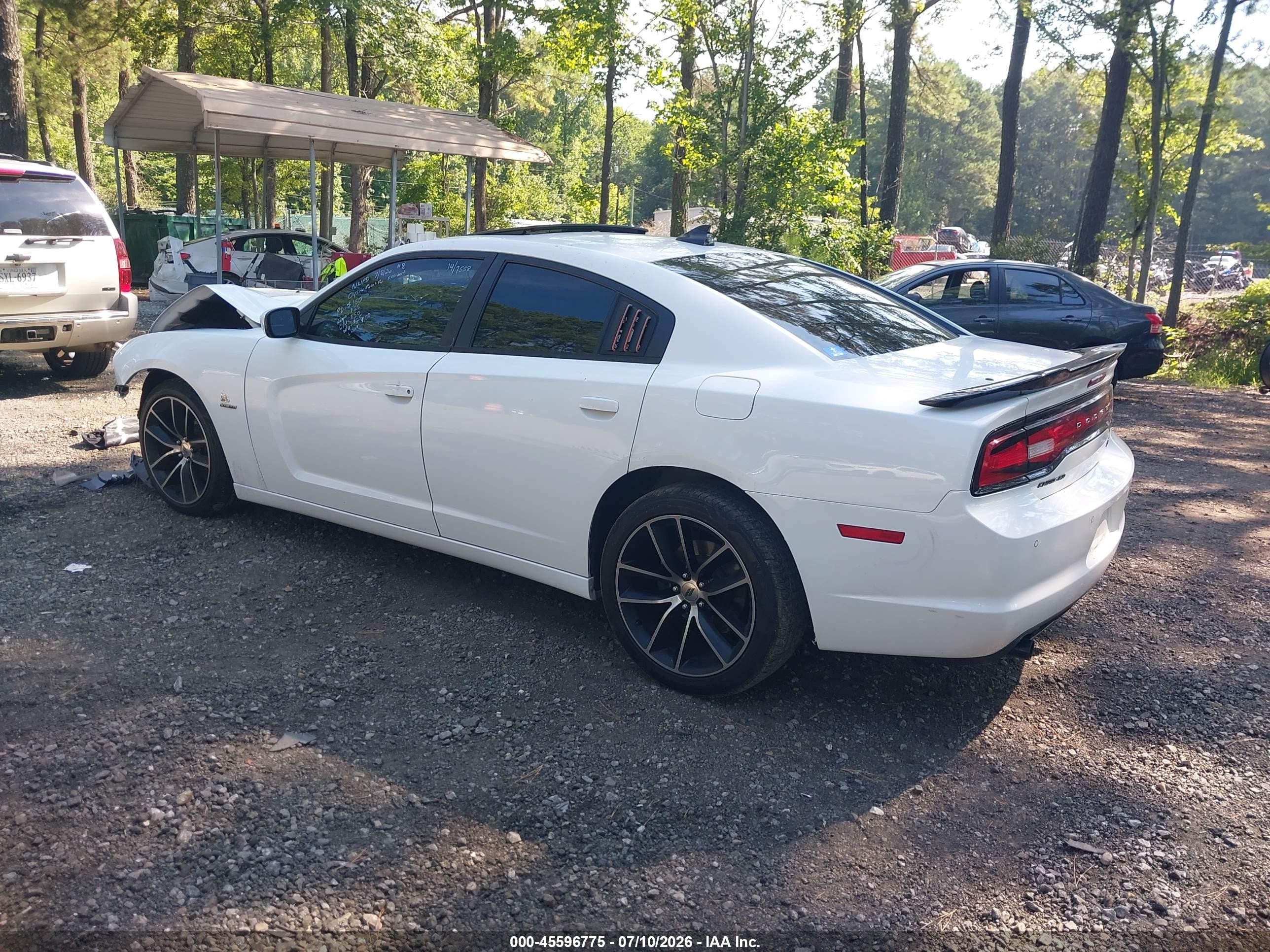 2014 Dodge Charger R/t Max Белый vin: 2C3CDXCT4EH287558