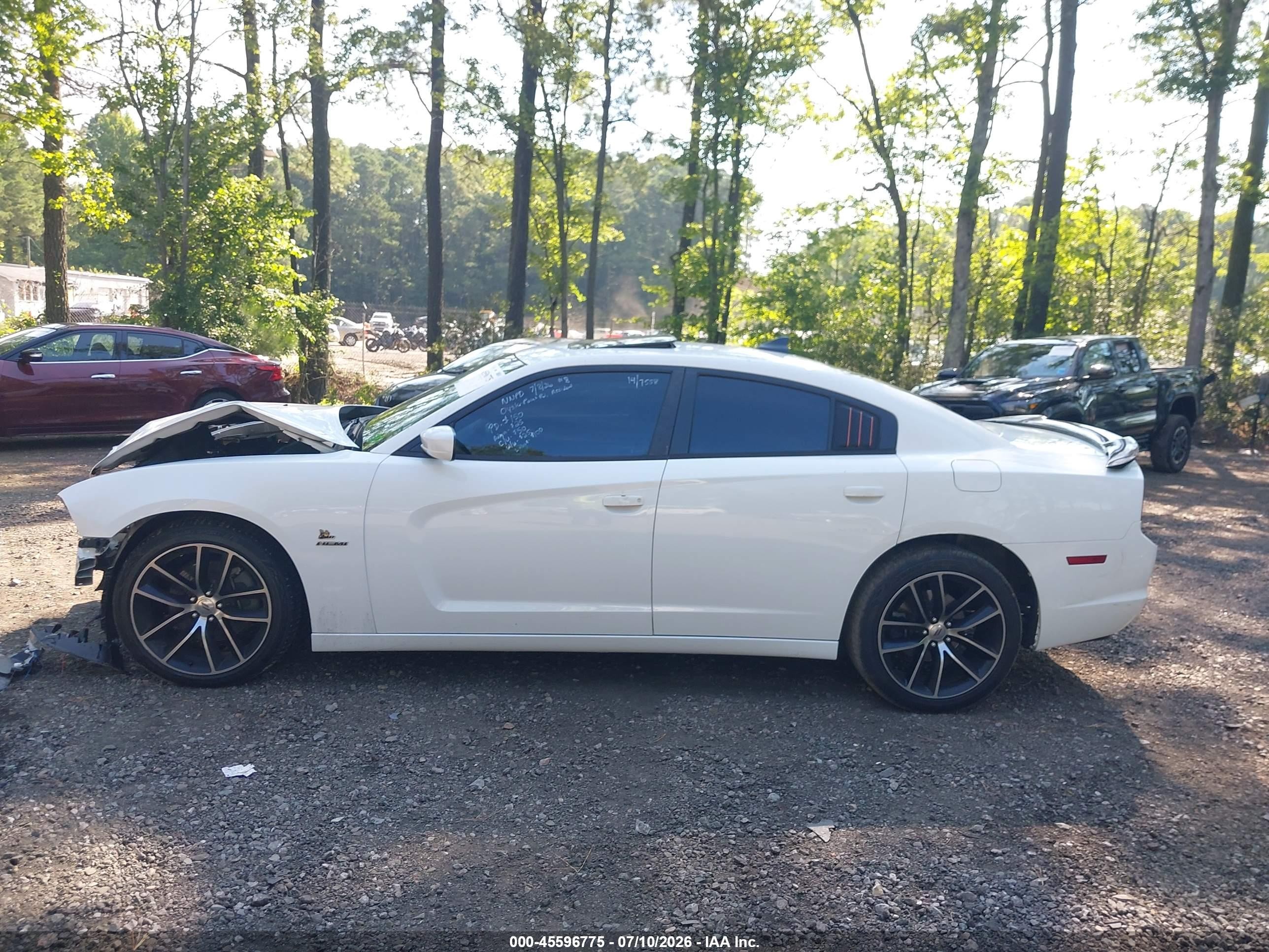 2014 Dodge Charger R/t Max Белый vin: 2C3CDXCT4EH287558