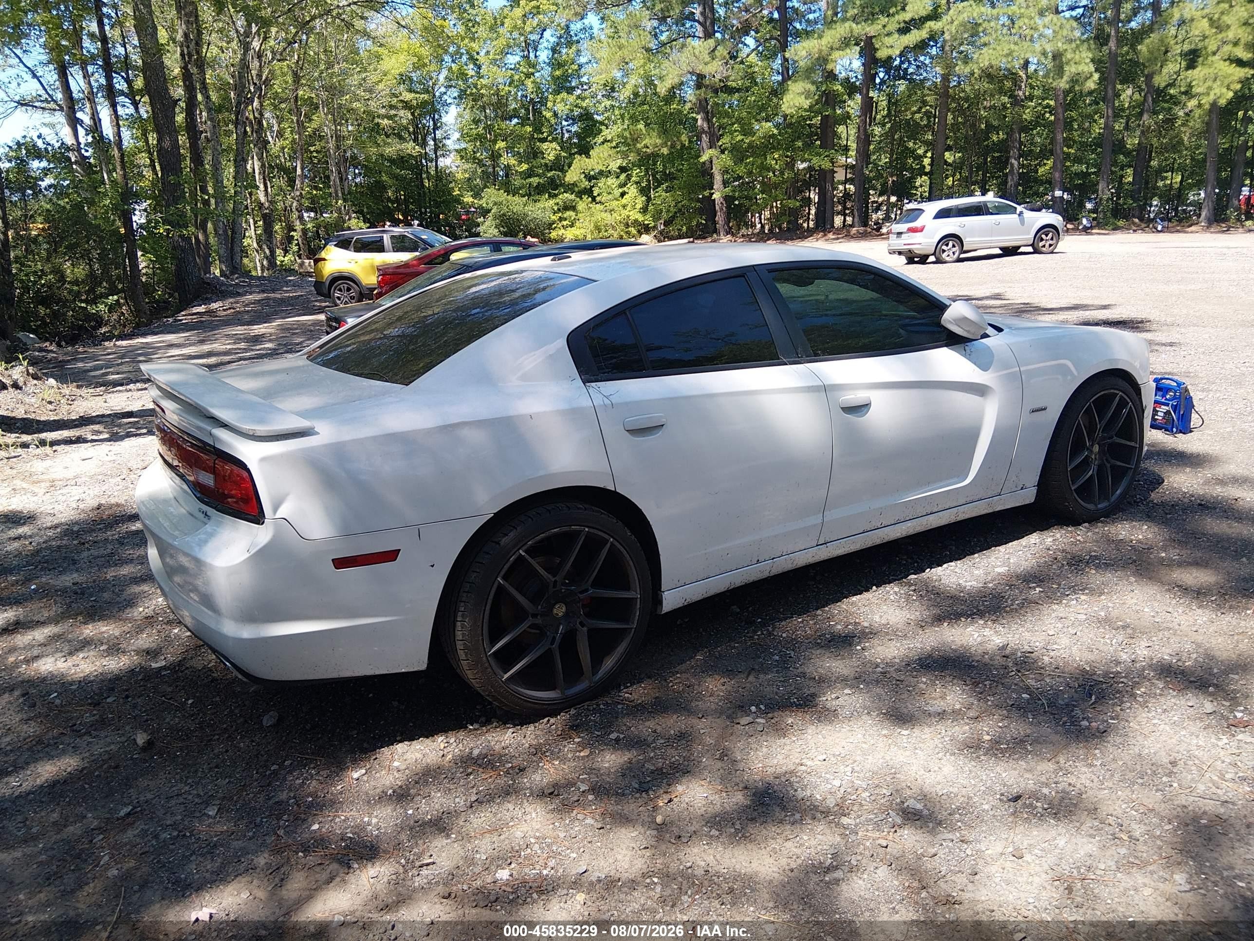 2014 Dodge Charger R/t White vin: 2C3CDXCT4EH334605