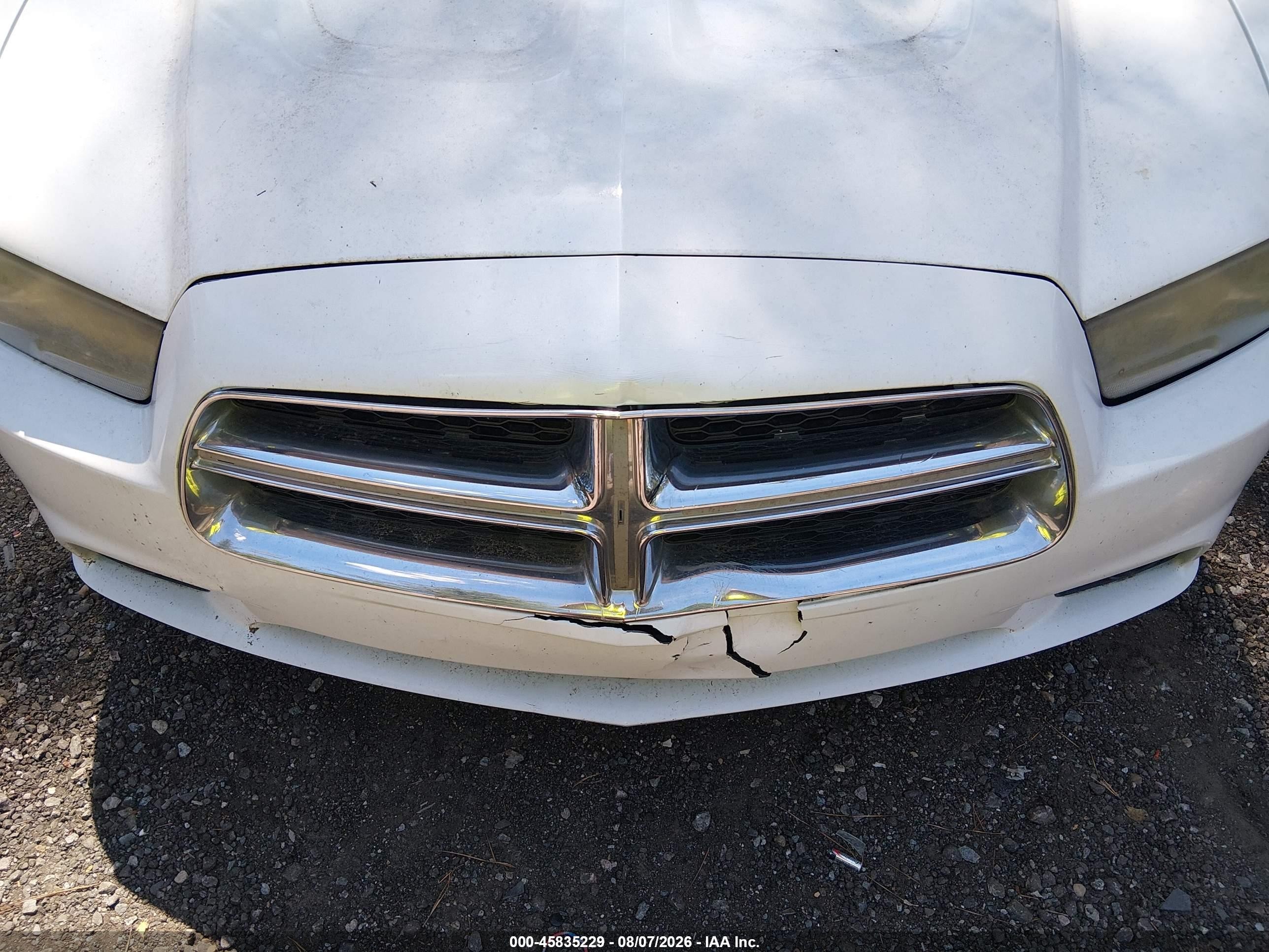 2014 Dodge Charger R/t White vin: 2C3CDXCT4EH334605