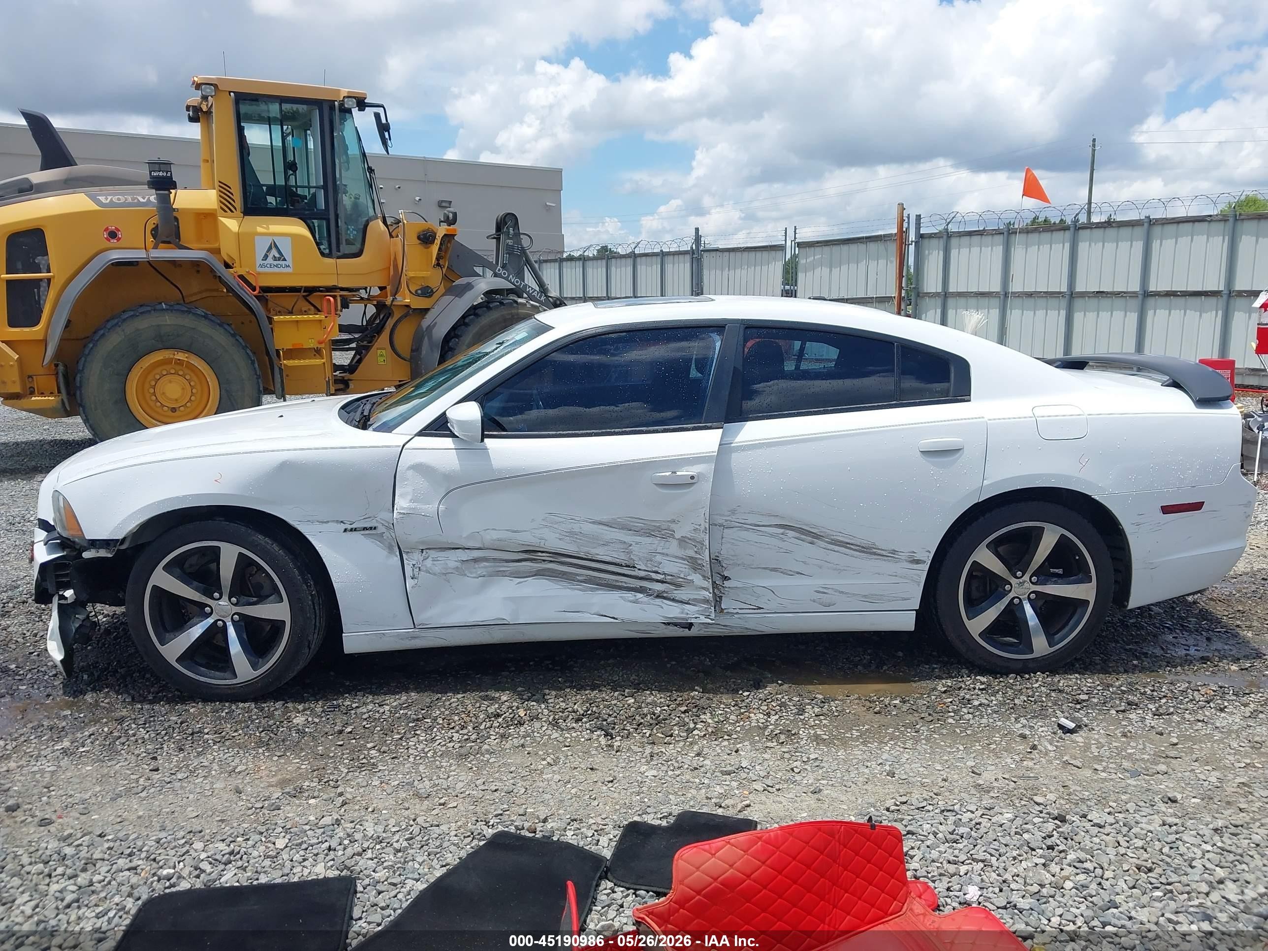 2014 Dodge Charger R/t White vin: 2C3CDXCT4EH368415