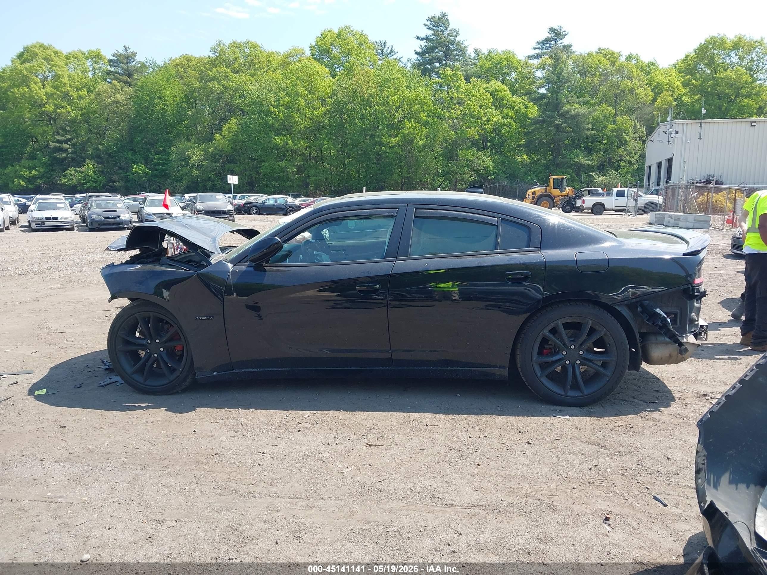 2015 Dodge Charger Road/track Black vin: 2C3CDXCT4FH734956