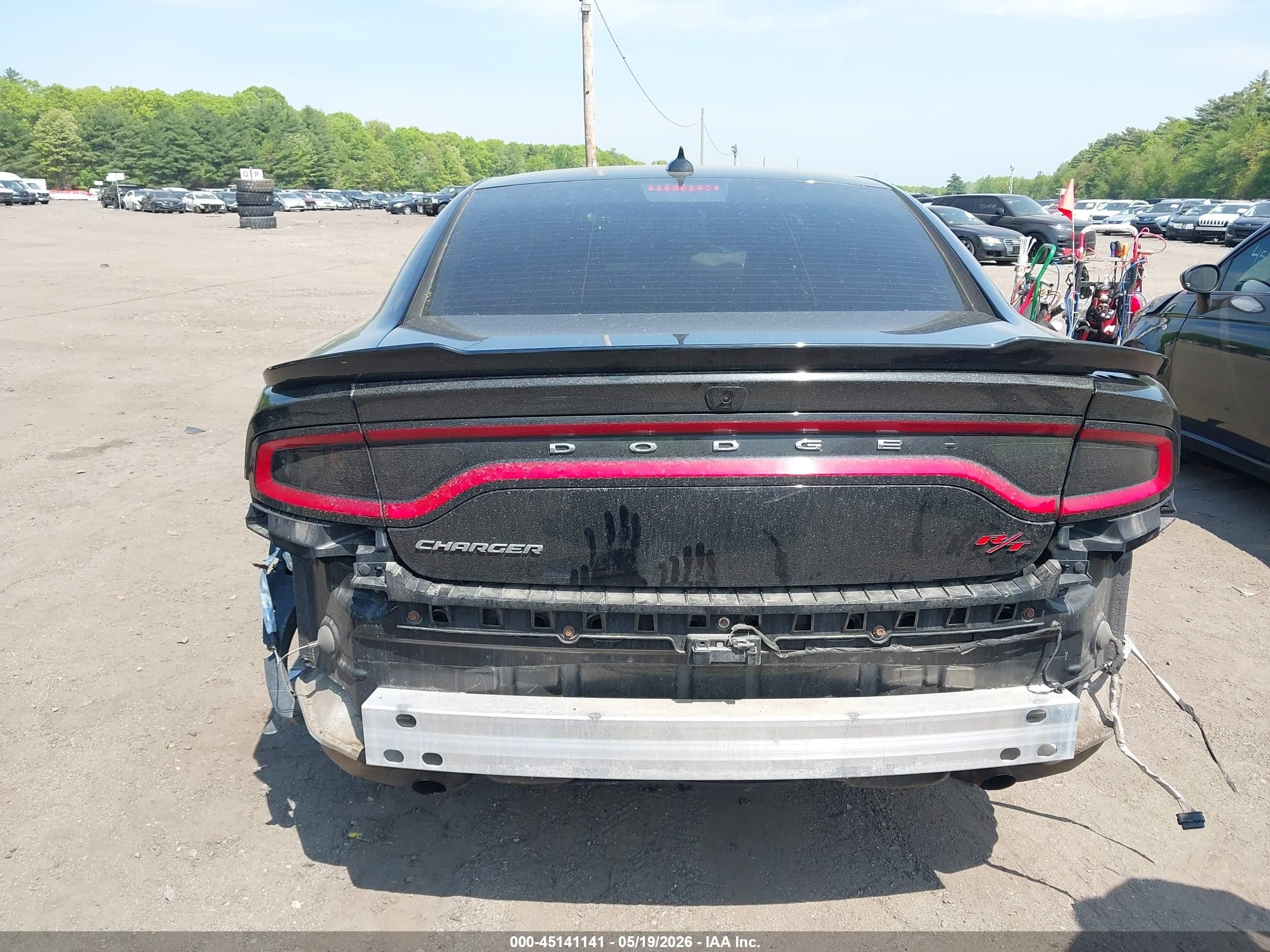 2015 Dodge Charger Road/track Black vin: 2C3CDXCT4FH734956