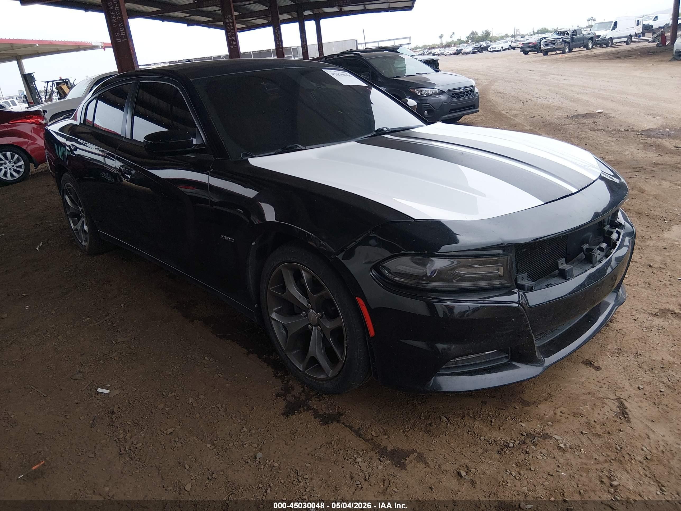 2015 Dodge Charger R/t Black vin: 2C3CDXCT4FH738523