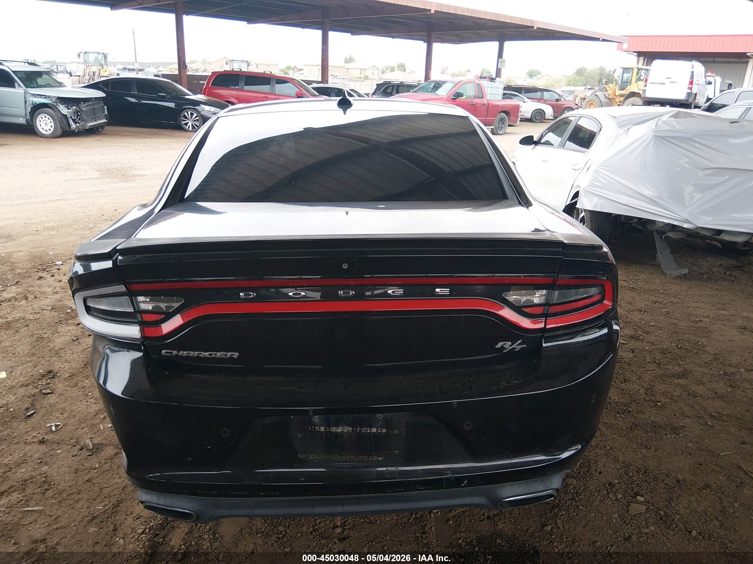2015 Dodge Charger R/t Black vin: 2C3CDXCT4FH738523