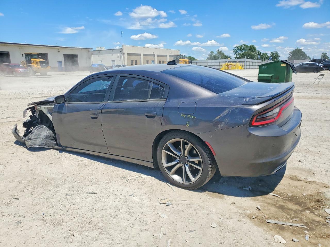2015 Dodge Charger R/t Gray vin: 2C3CDXCT4FH825533