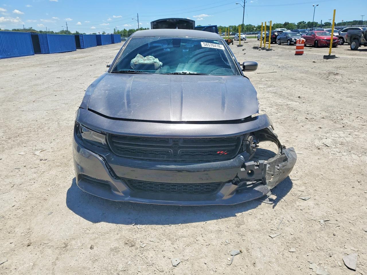 2015 Dodge Charger R/t Gray vin: 2C3CDXCT4FH825533