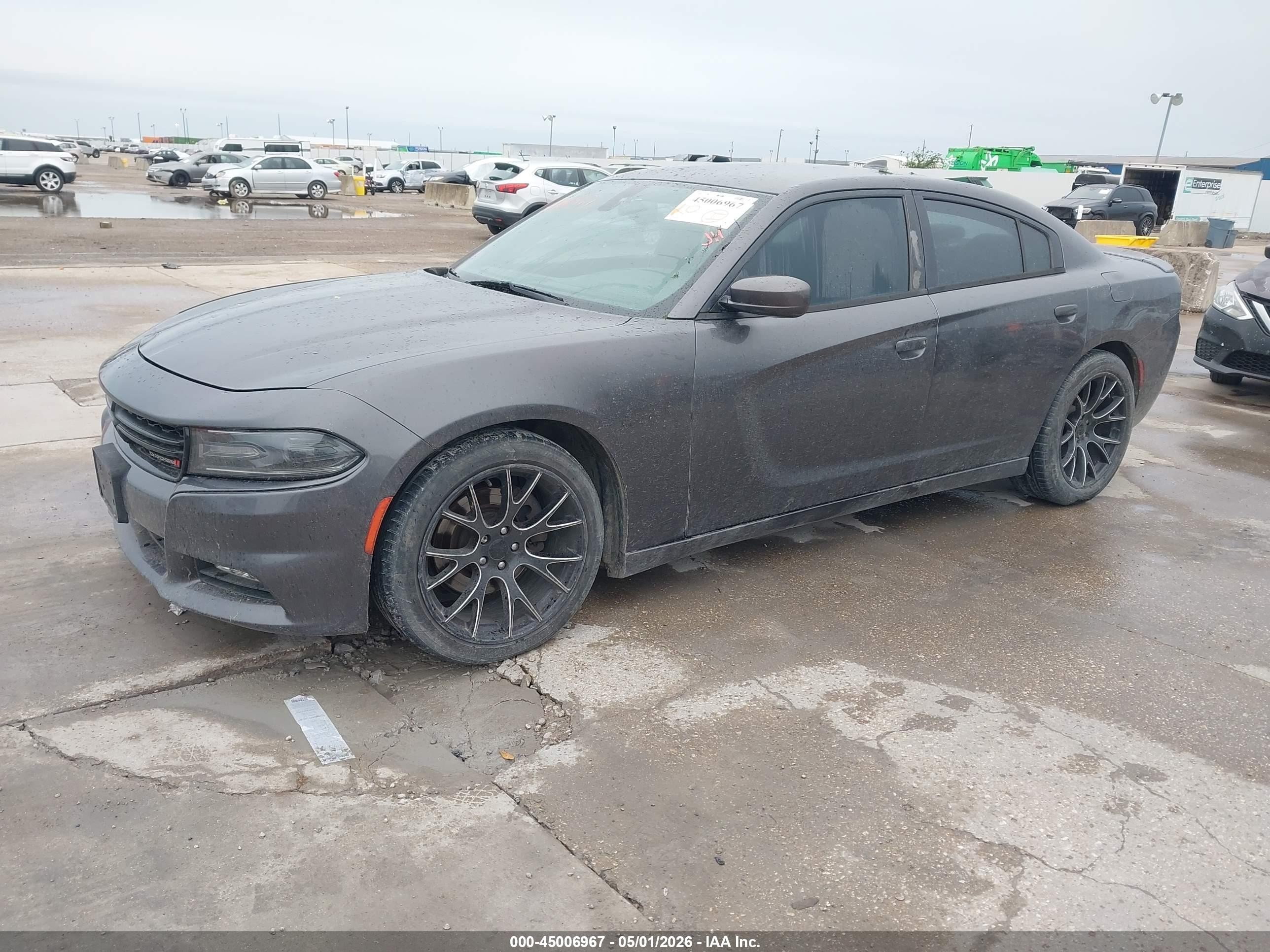 2015 Dodge Charger R/t Gray vin: 2C3CDXCT4FH871086