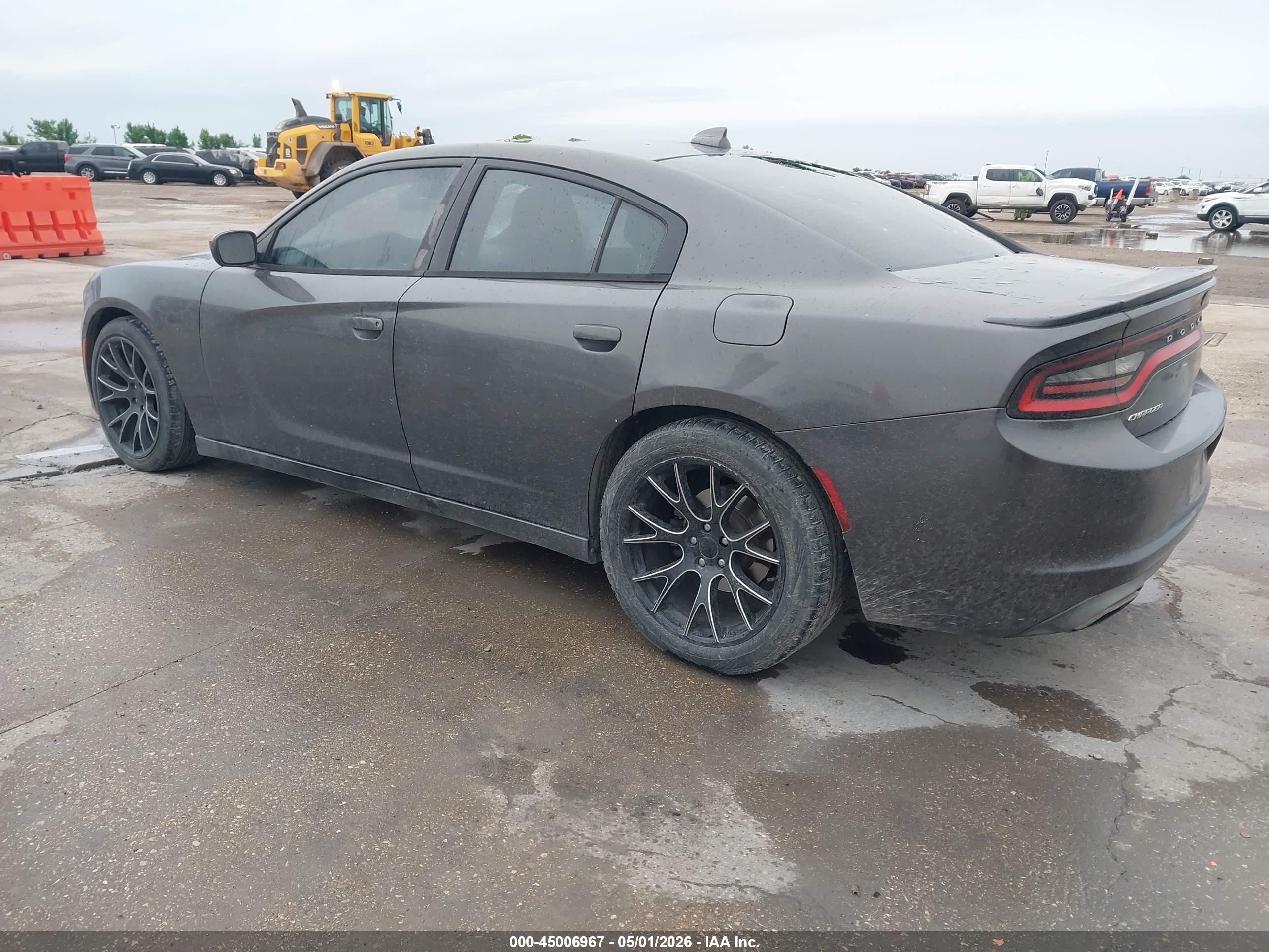 2015 Dodge Charger R/t Gray vin: 2C3CDXCT4FH871086